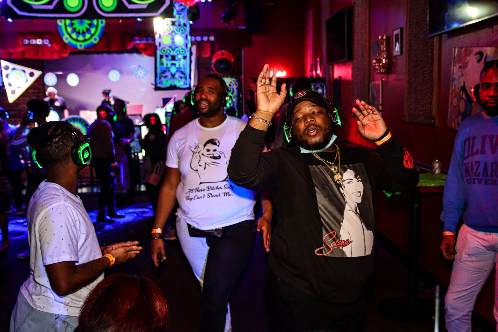 SE2 Silent Disco guests at Photo City Music Hall in Rochester.