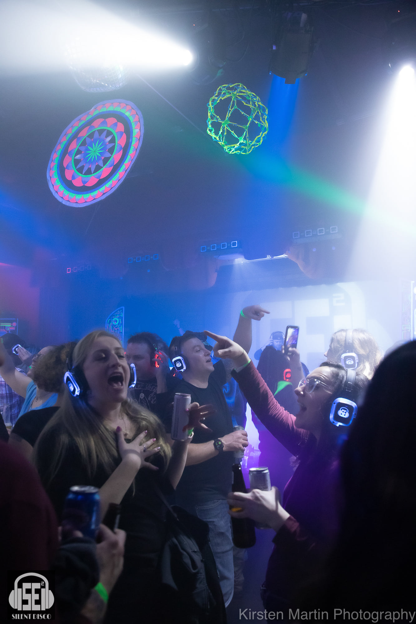 SE2 Silent Disco guests at Photo City Music Hall in Rochester.