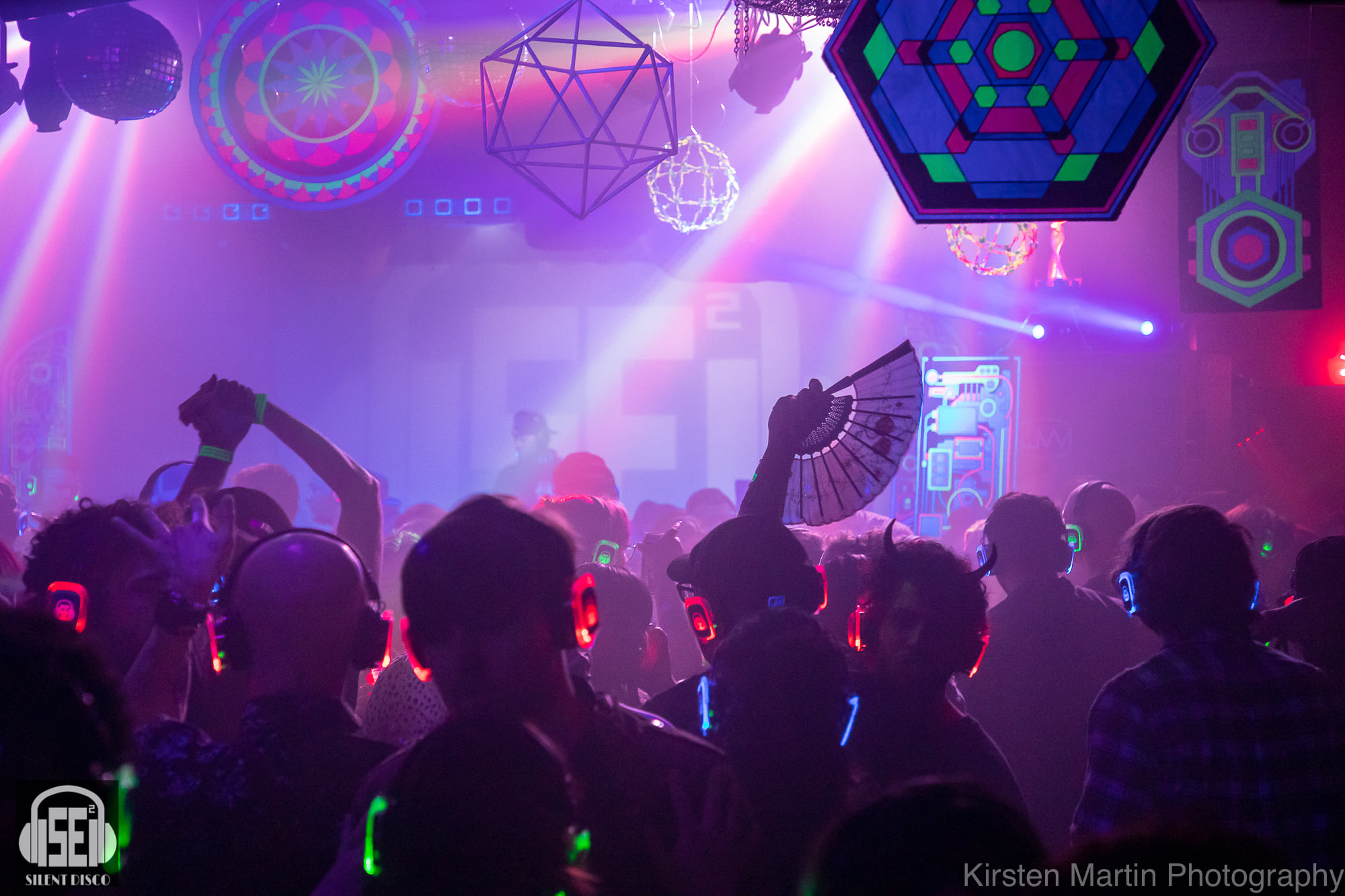 SE2 Silent Disco guests at Photo City Music Hall in Rochester.