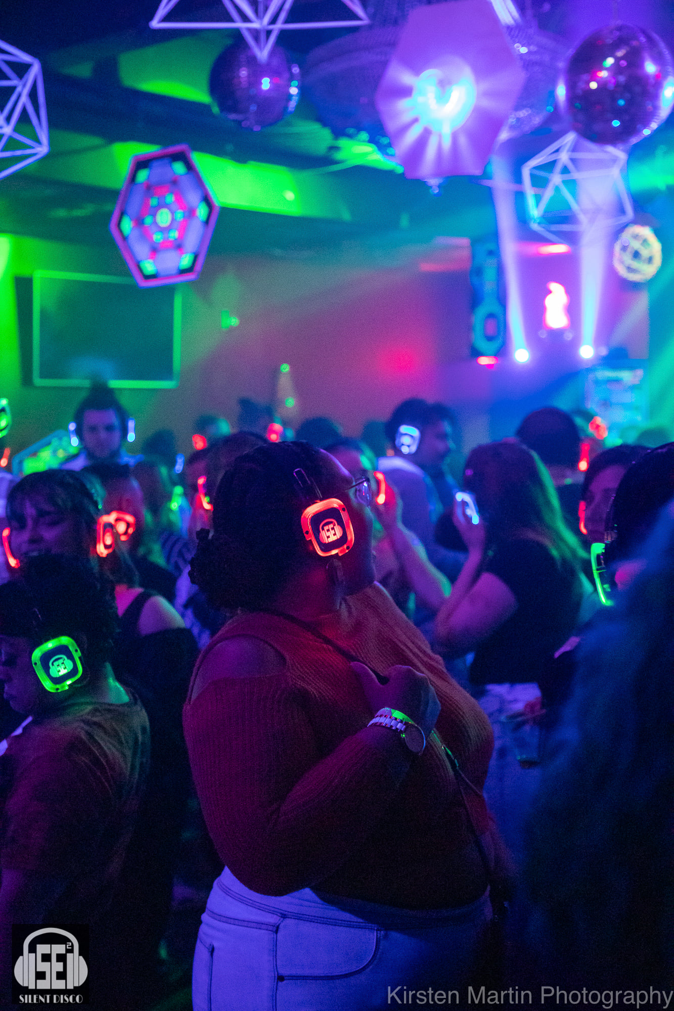 SE2 Silent Disco guests at Photo City Music Hall in Rochester.