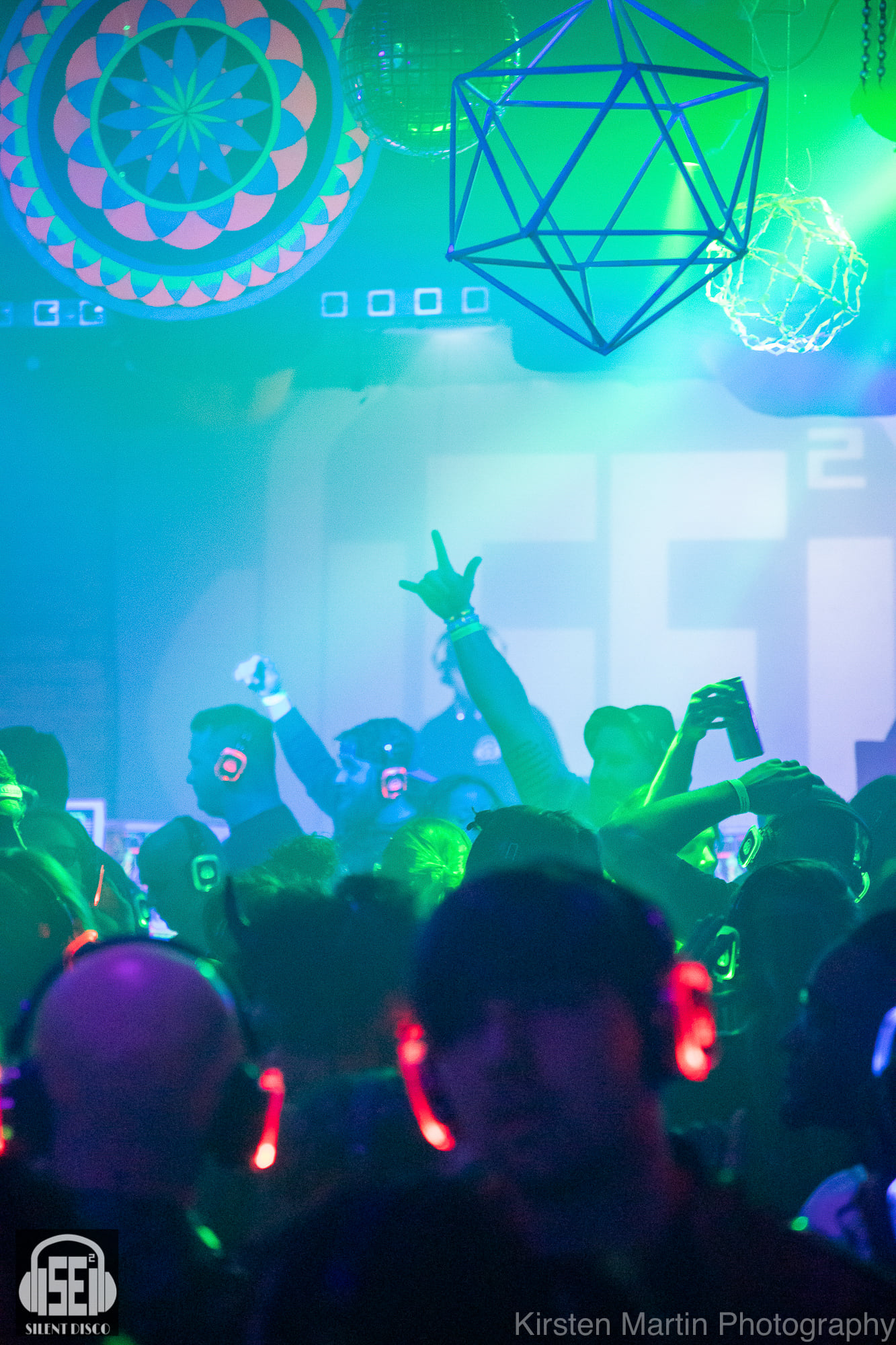SE2 Silent Disco guests at Photo City Music Hall in Rochester.