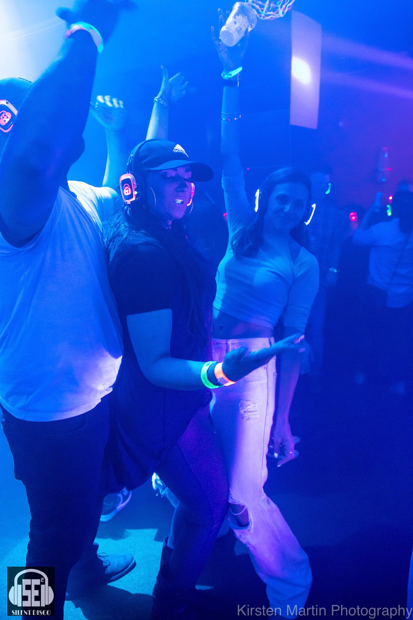 SE2 Silent Disco guests at Photo City Music Hall in Rochester.