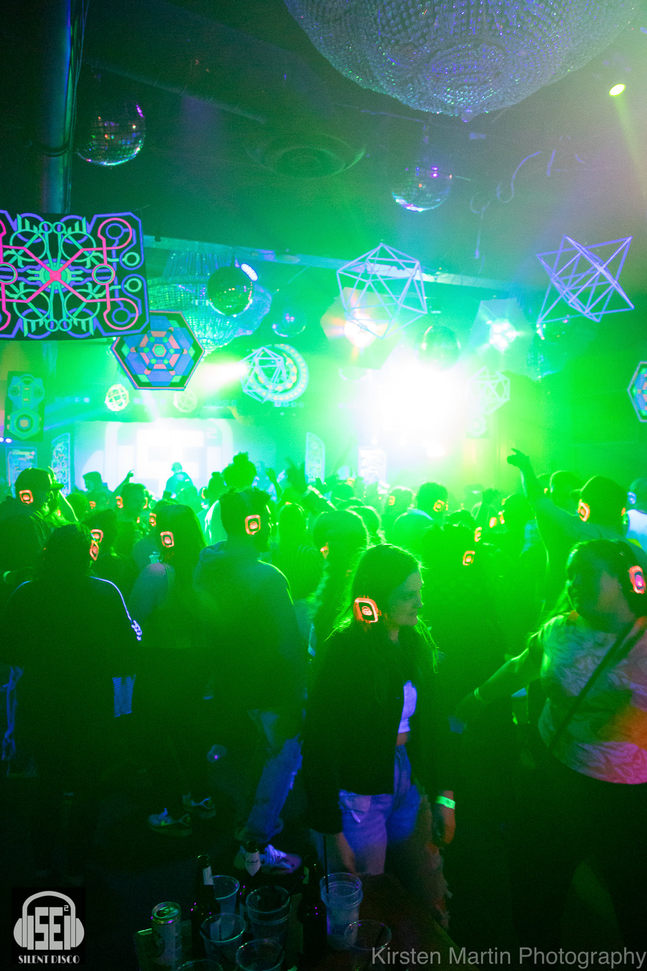 SE2 Silent Disco guests at Photo City Music Hall in Rochester.