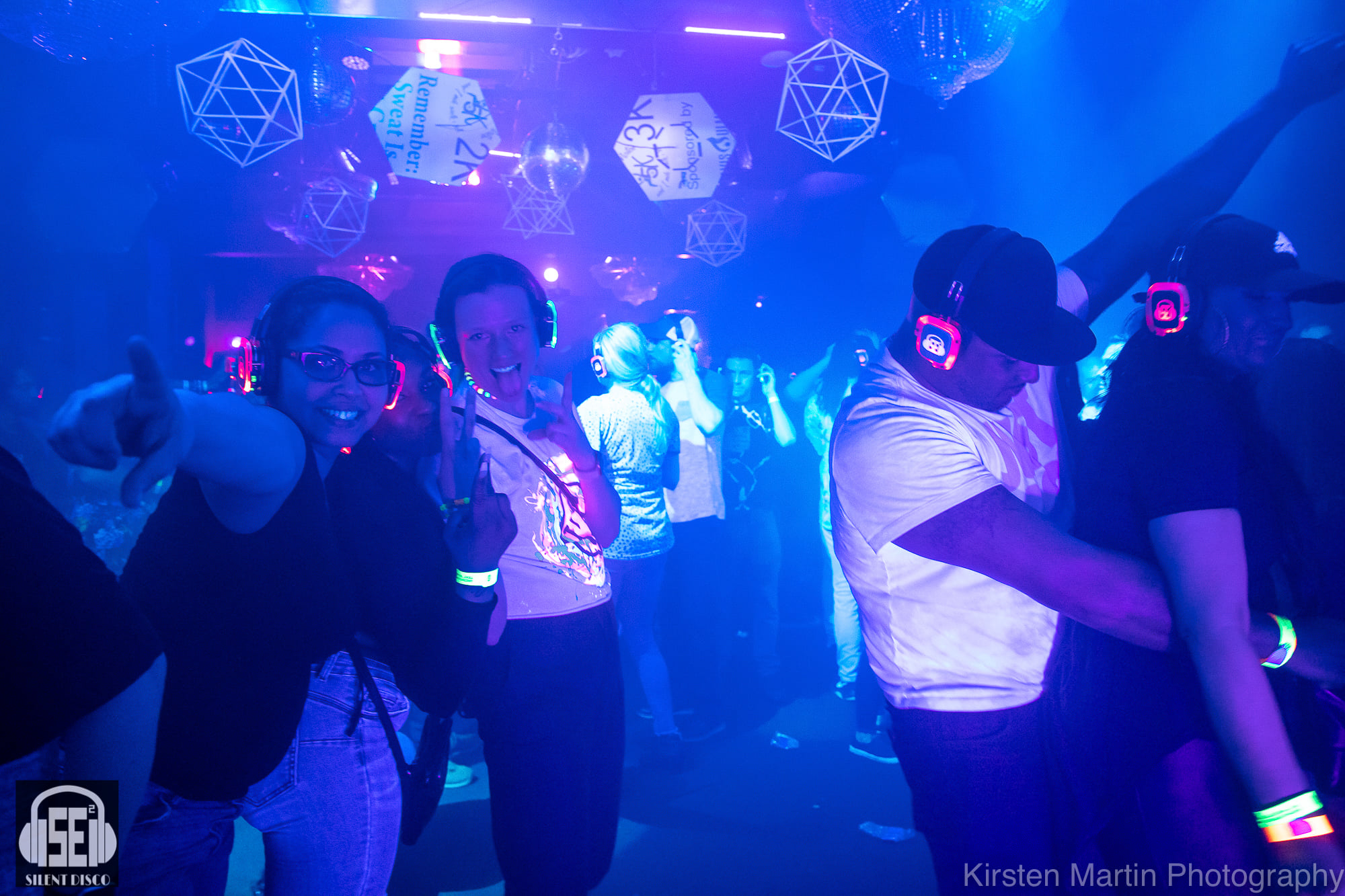 SE2 Silent Disco guests at Photo City Music Hall in Rochester.