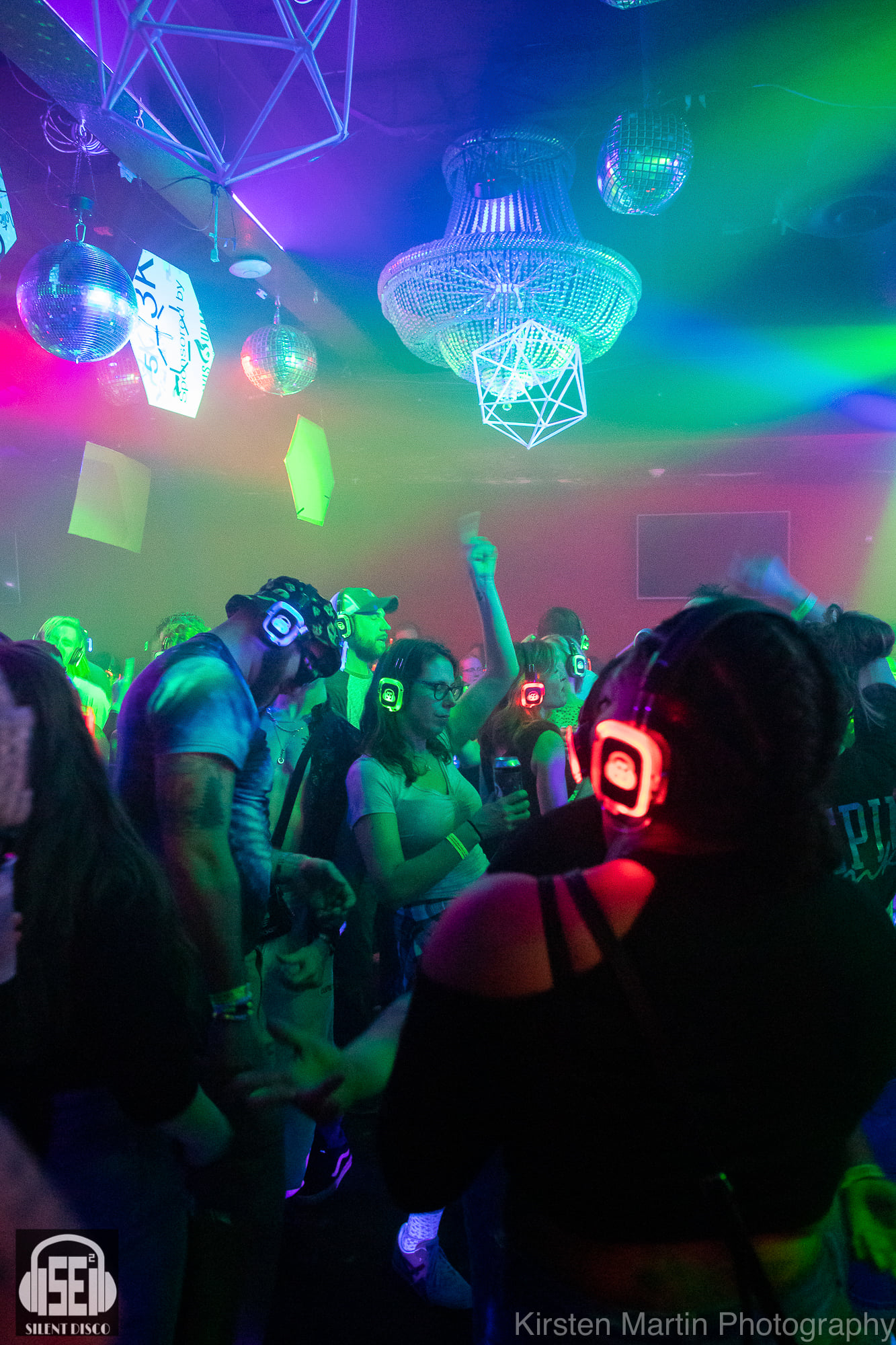 SE2 Silent Disco guests at Photo City Music Hall in Rochester.