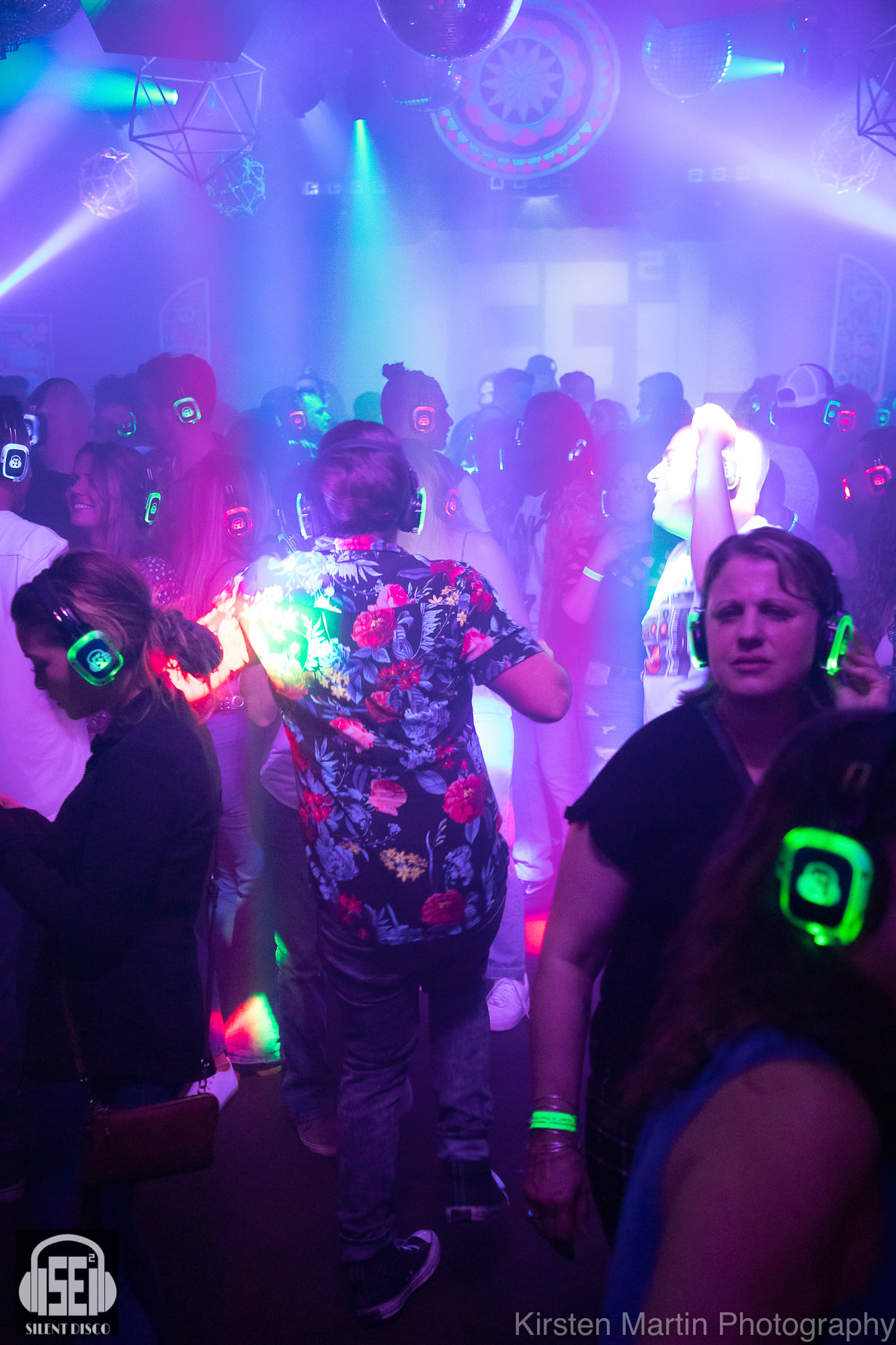 SE2 Silent Disco guests at Photo City Music Hall in Rochester.