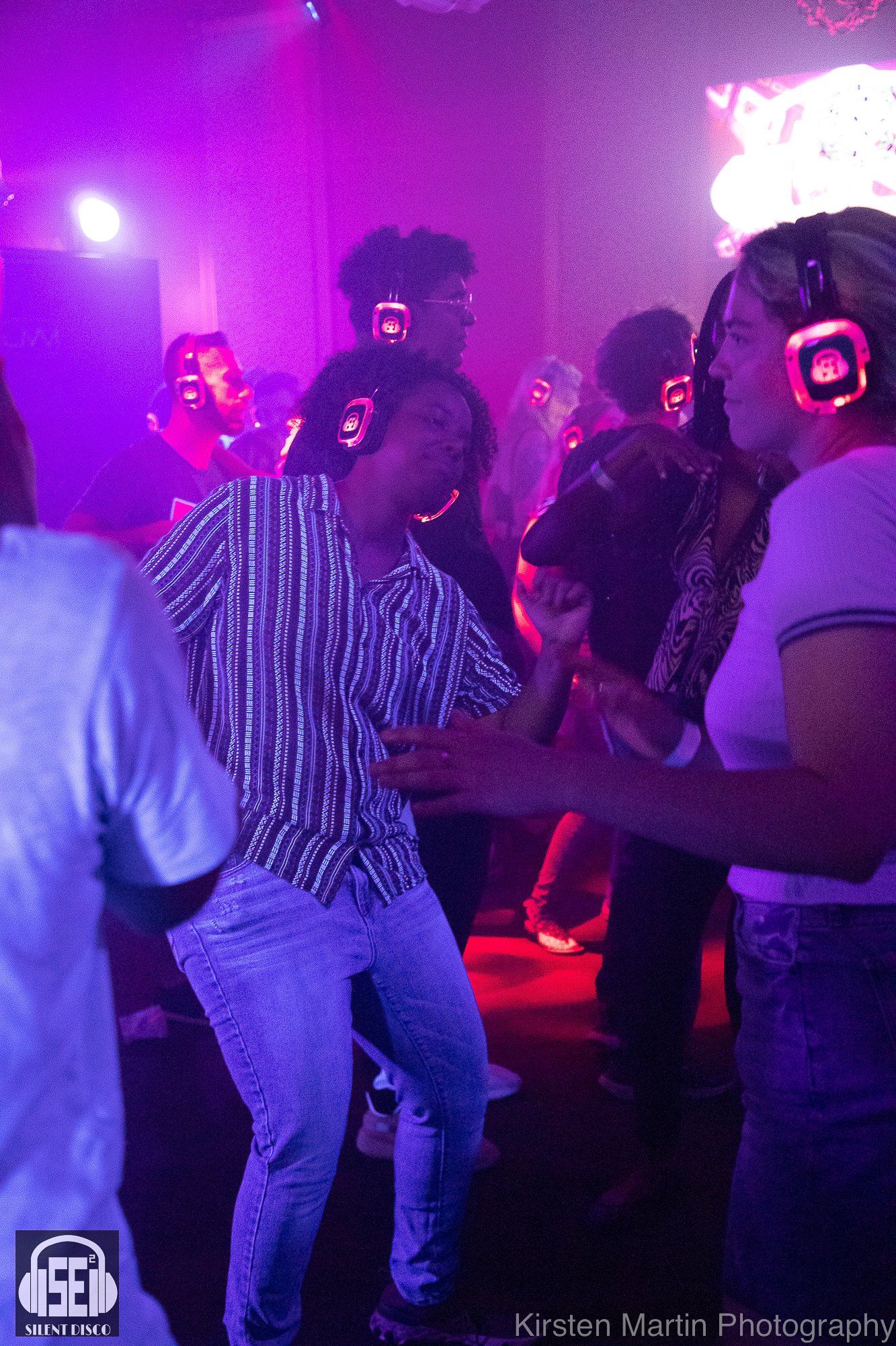 SE2 Silent Disco guests at Photo City Music Hall in Rochester.
