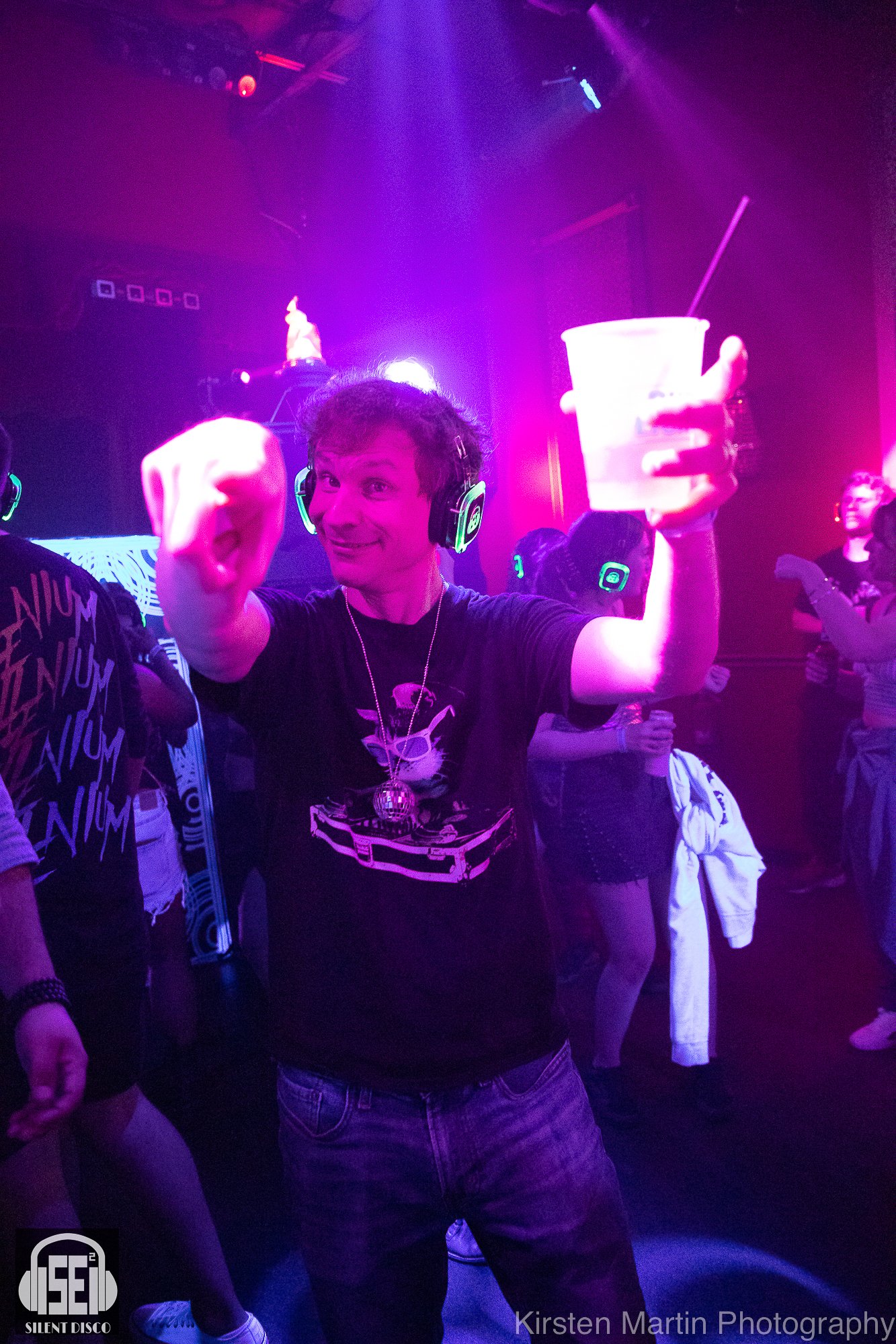 SE2 Silent Disco guests at Photo City Music Hall in Rochester.