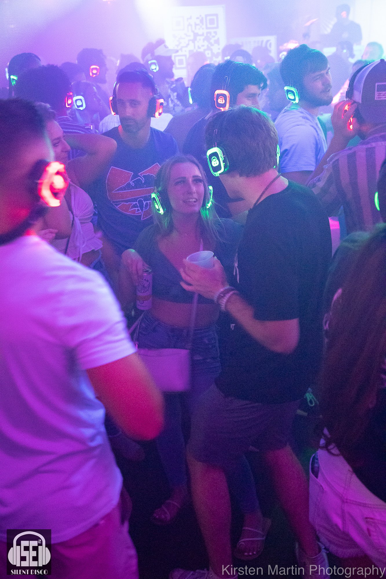 SE2 Silent Disco guests at Photo City Music Hall in Rochester.