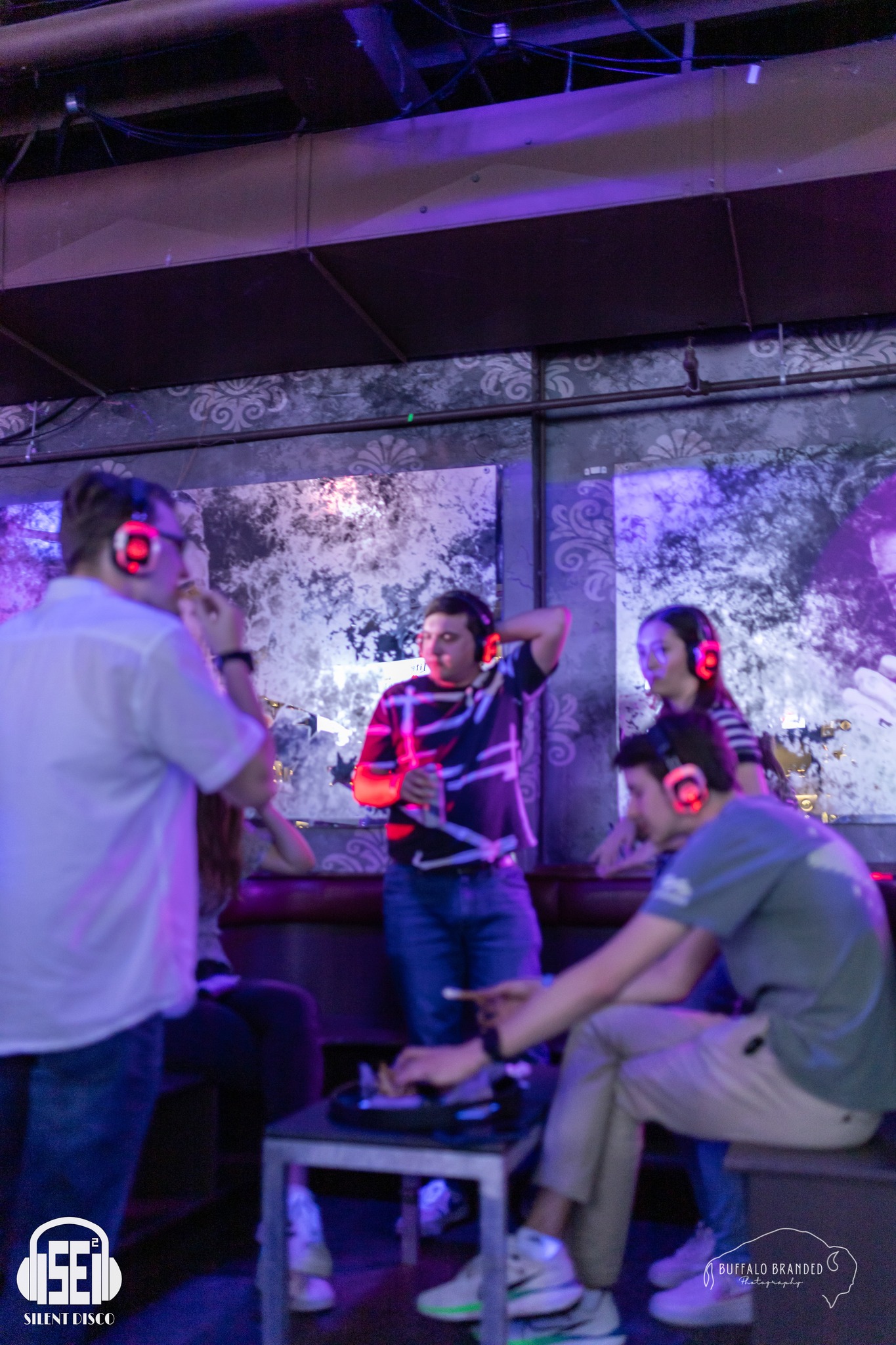 SE2 Silent Disco guests at Rec Room Buffalo in Buffalo.