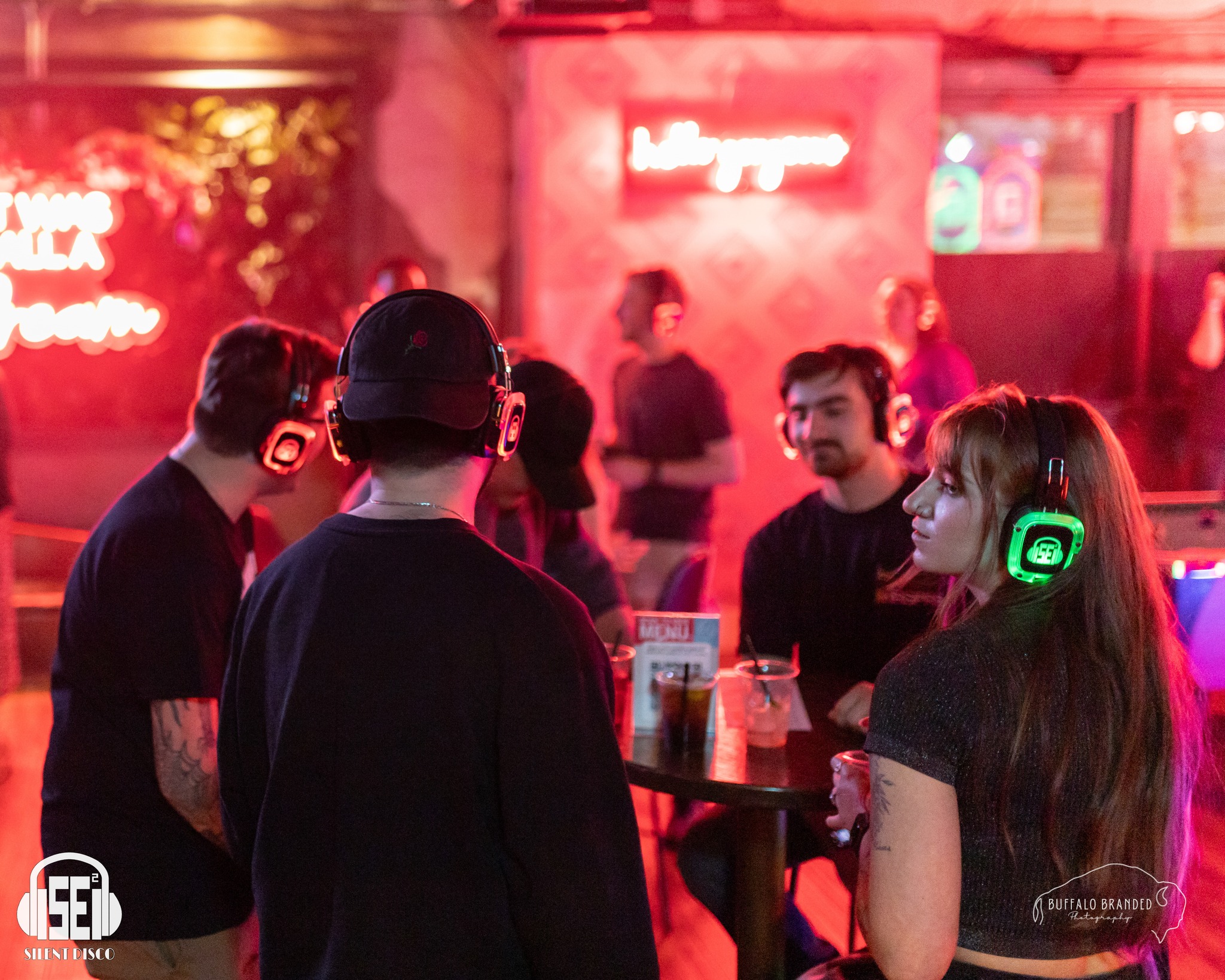 SE2 Silent Disco guests at Rec Room Buffalo in Buffalo.
