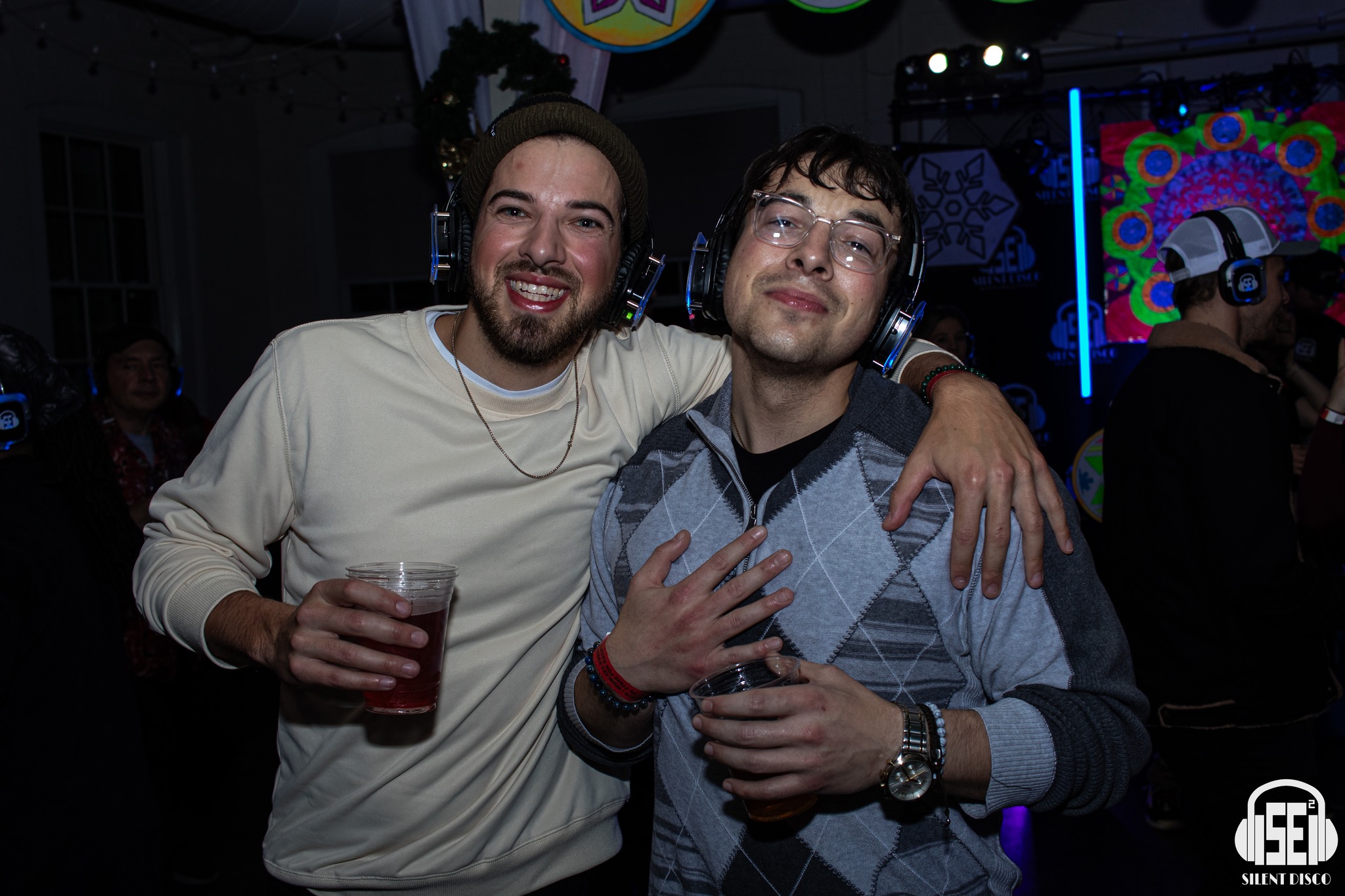 SE2 Silent Disco guests at Resurgence Brewing Company in Buffalo.