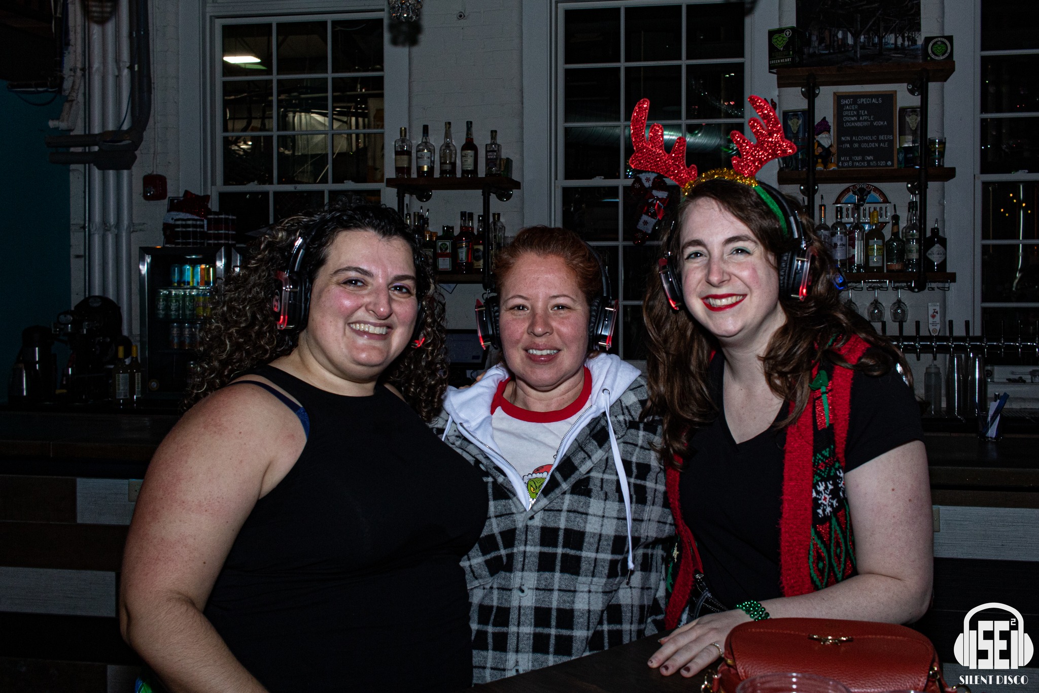 SE2 Silent Disco guests at Resurgence Brewing Company in Buffalo.
