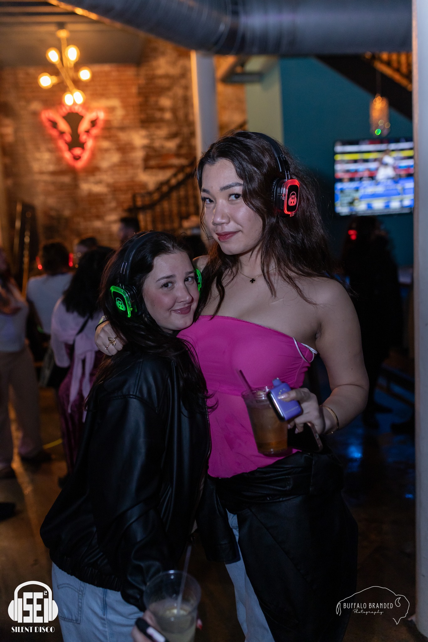 SE2 Silent Disco guests at Resurgence Brewing Company in Buffalo.