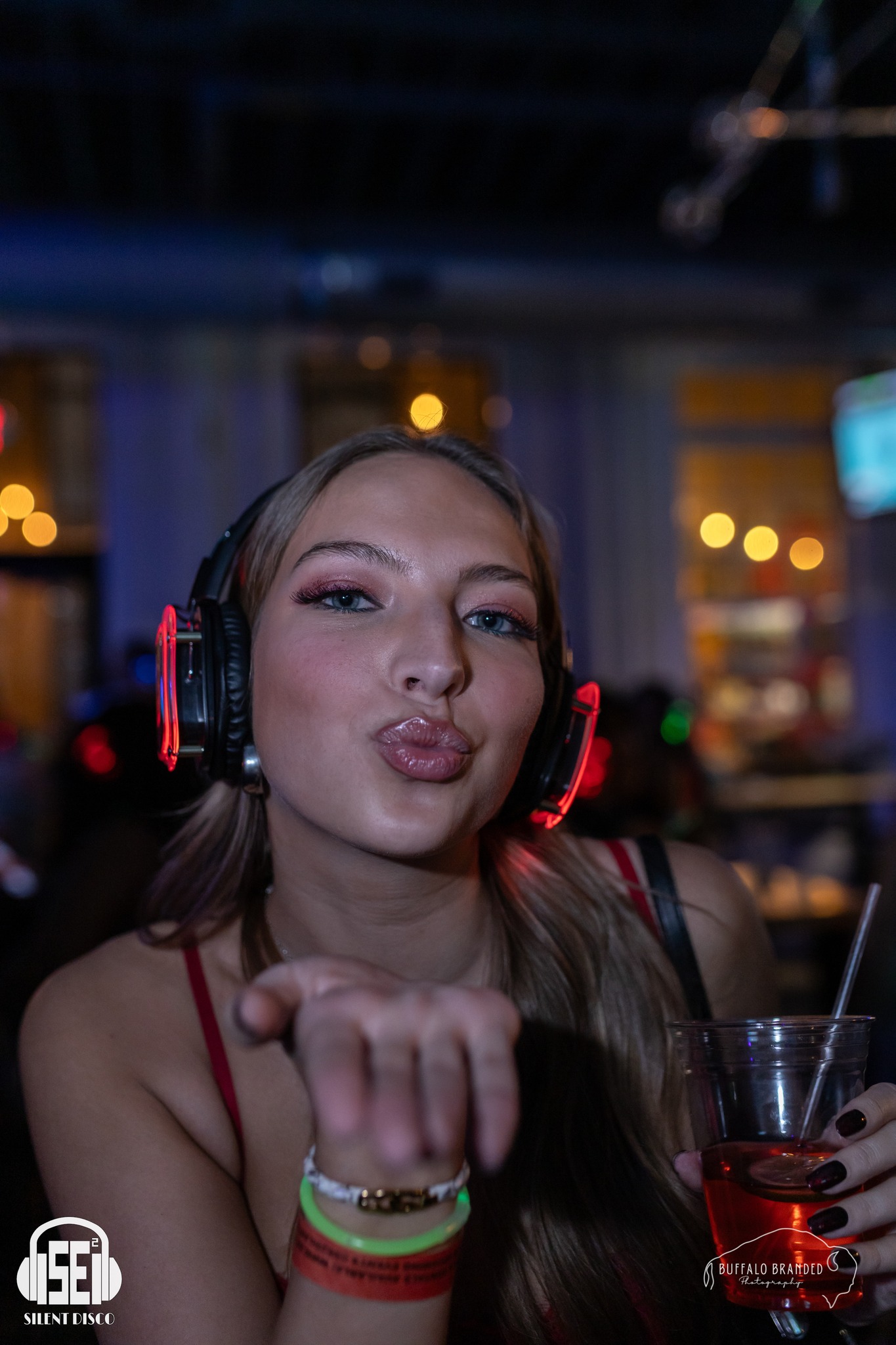 SE2 Silent Disco guests at Resurgence Brewing Company in Buffalo.
