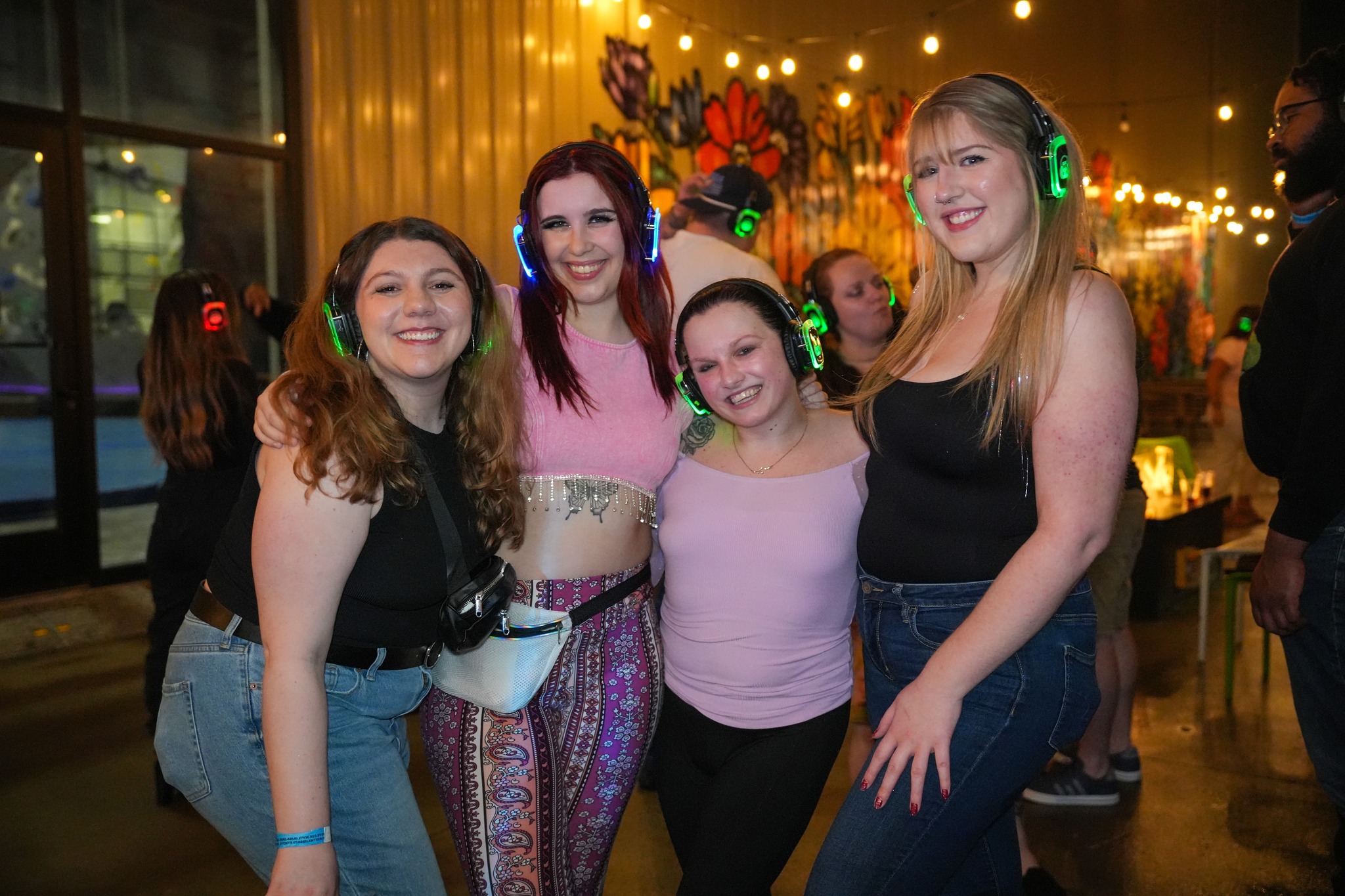 SE2 Silent Disco guests at Resurgence Brewing Company in Buffalo.