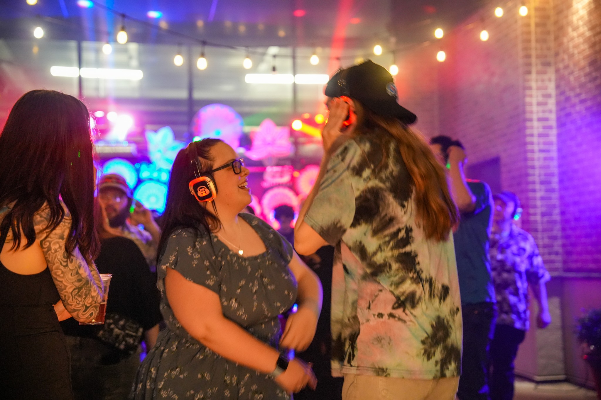 SE2 Silent Disco guests at Resurgence Brewing Company in Buffalo.