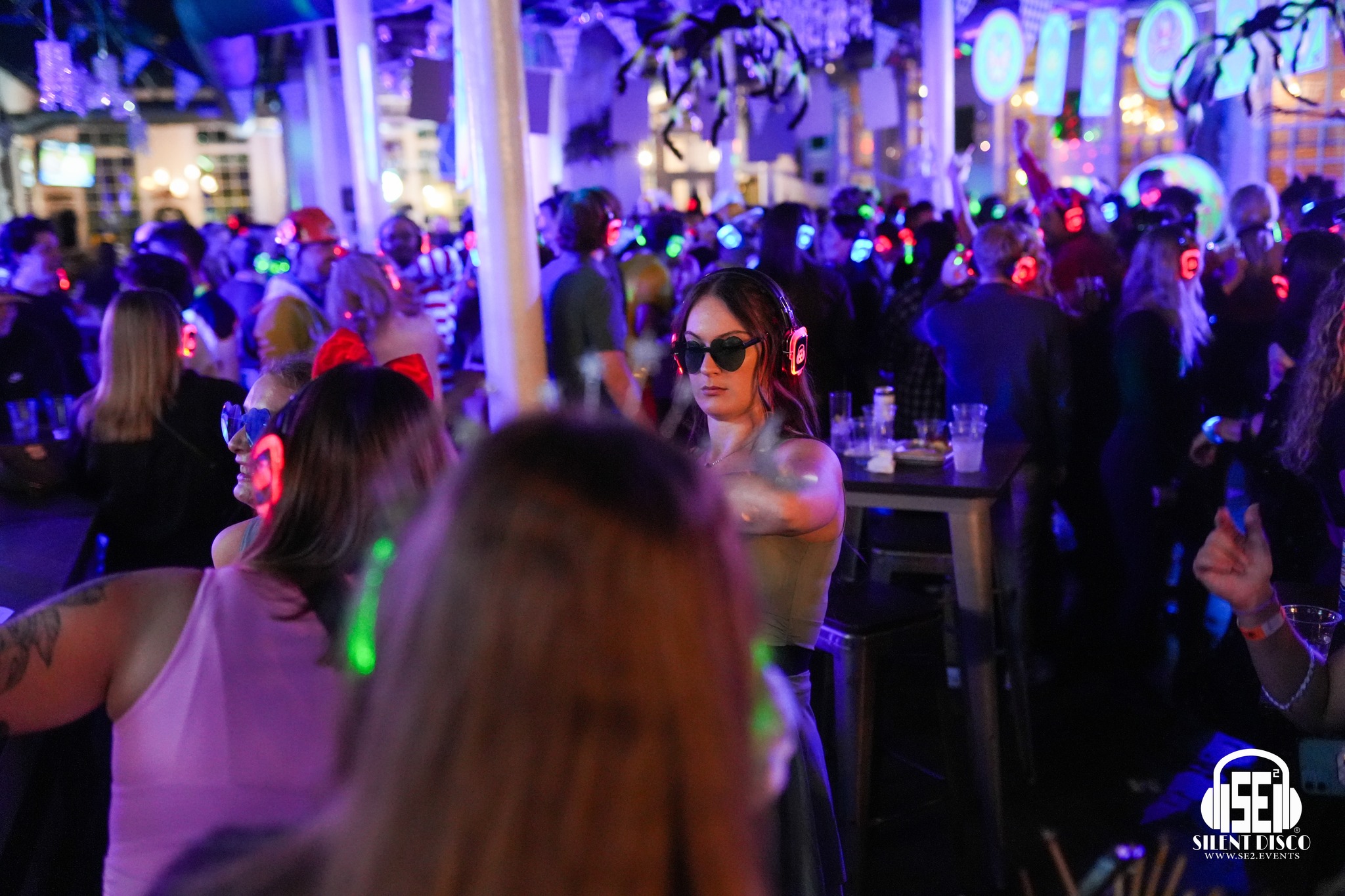 SE2 Silent Disco guests at Resurgence Brewing Company in Buffalo.