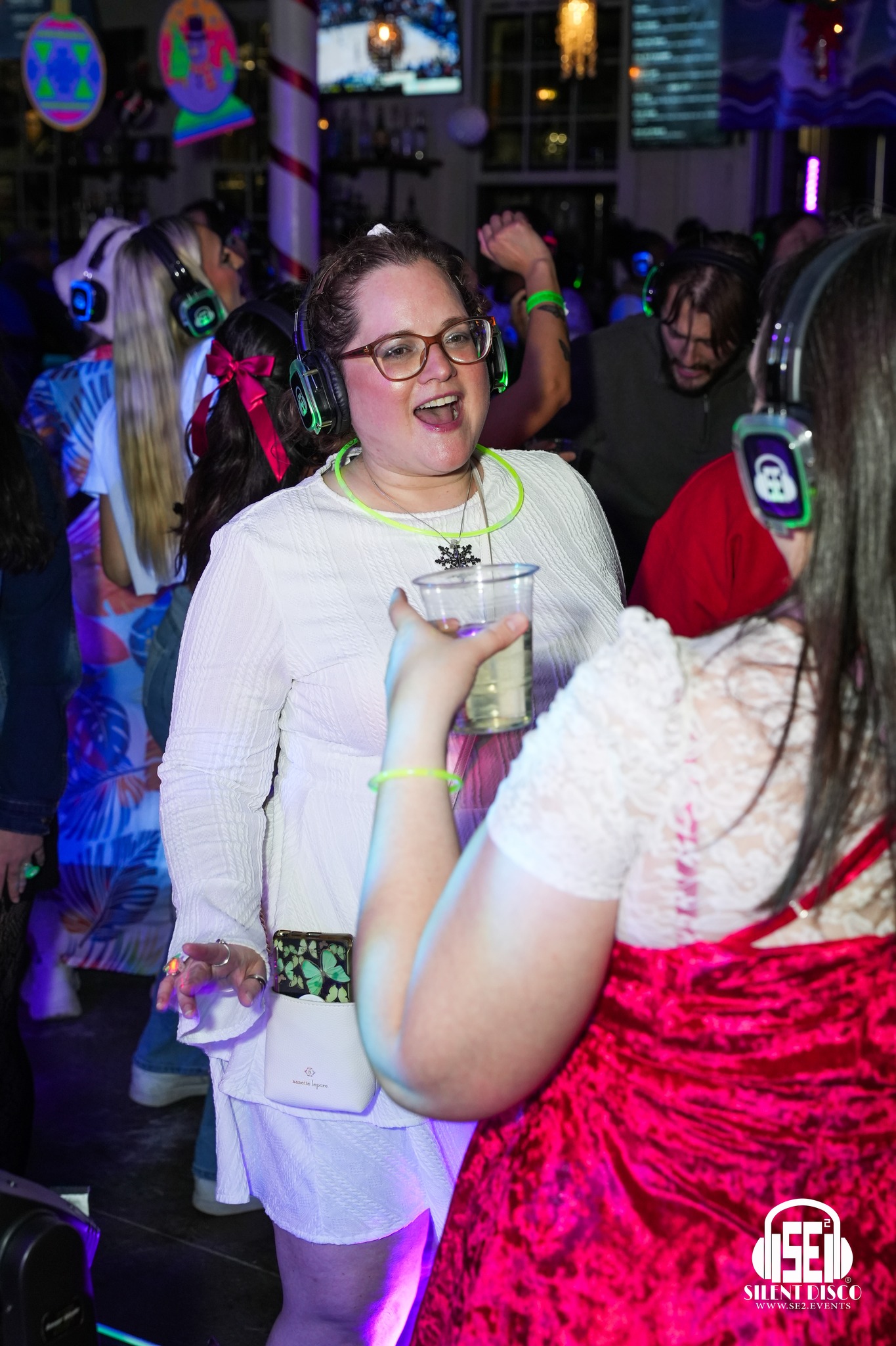 SE2 Silent Disco guests at Resurgence Brewing Company in Buffalo.