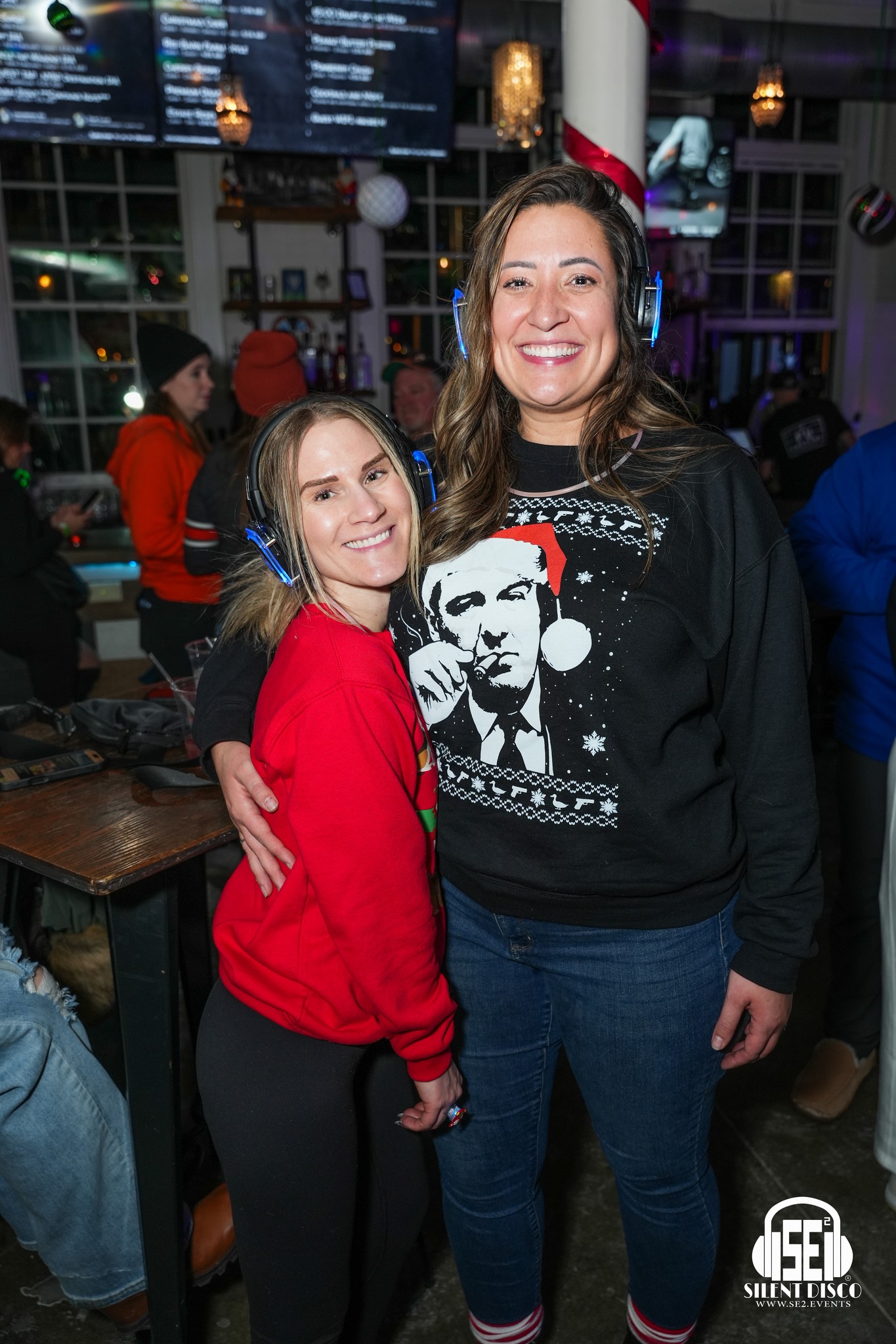 SE2 Silent Disco guests at Resurgence Brewing Company in Buffalo.