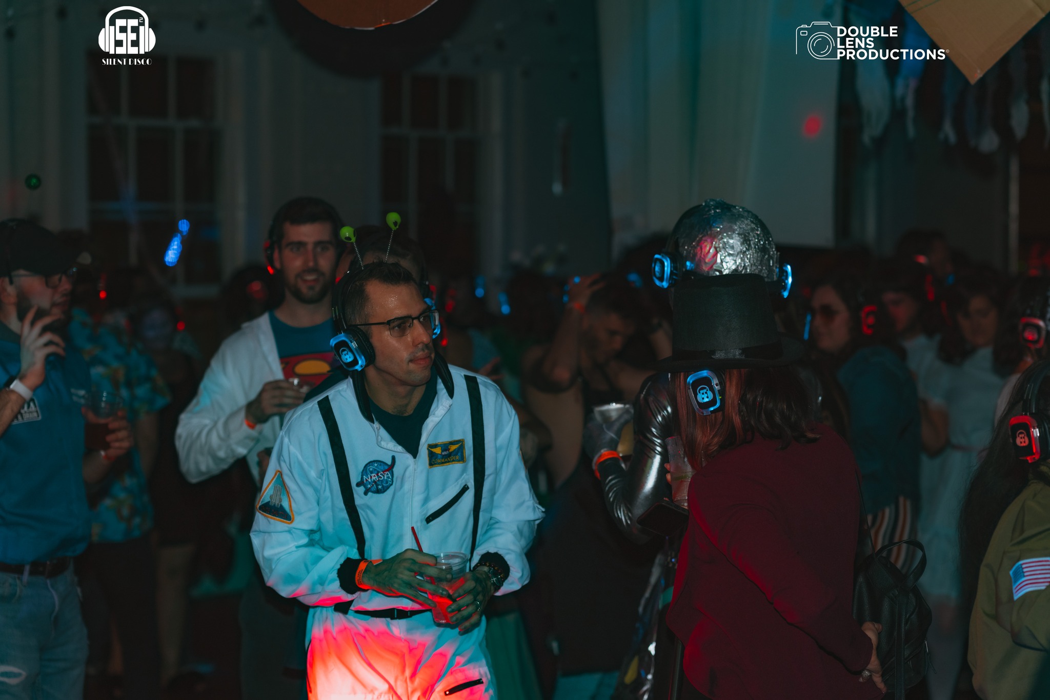 SE2 Silent Disco guests at Resurgence Brewing Company in Buffalo.