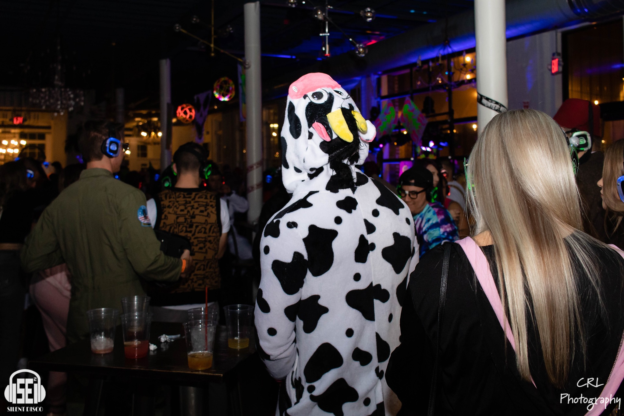 SE2 Silent Disco guests at Resurgence Brewing Company in Buffalo.