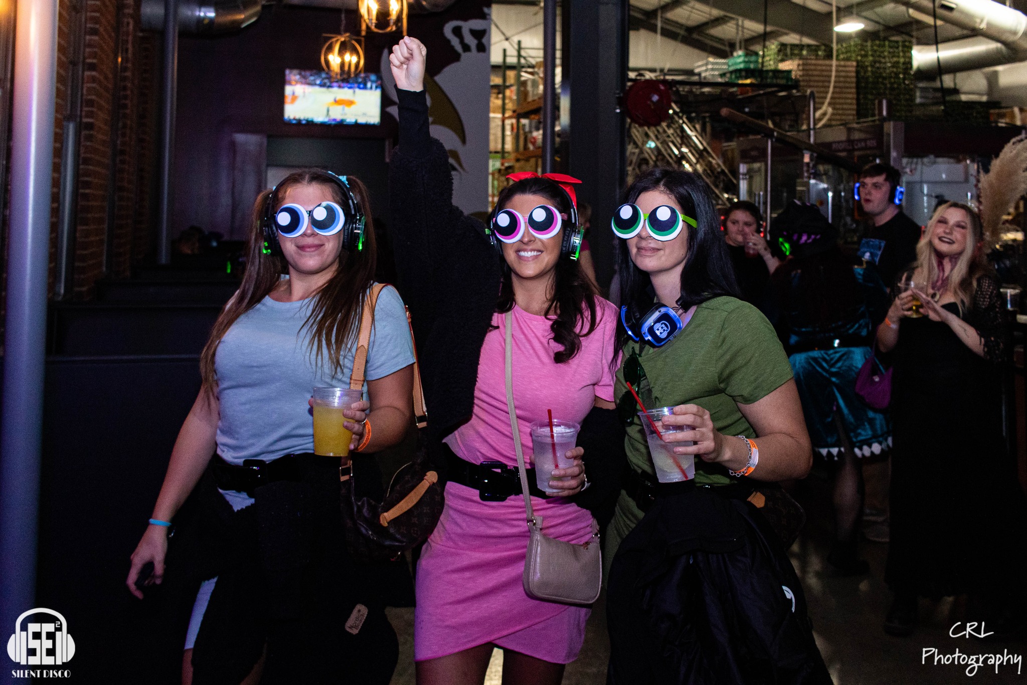 SE2 Silent Disco guests at Resurgence Brewing Company in Buffalo.