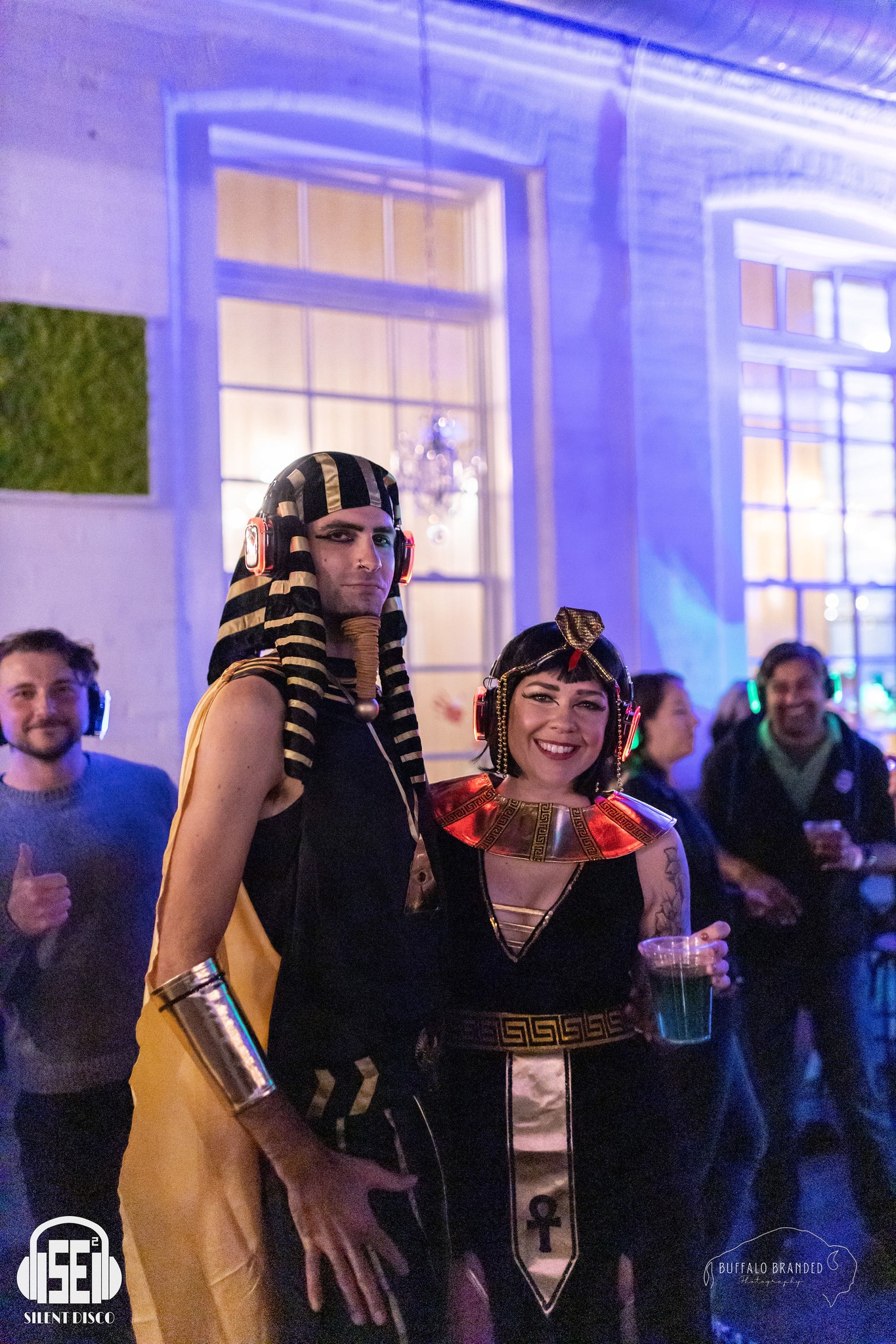 SE2 Silent Disco guests at Resurgence Brewing Company in Buffalo.