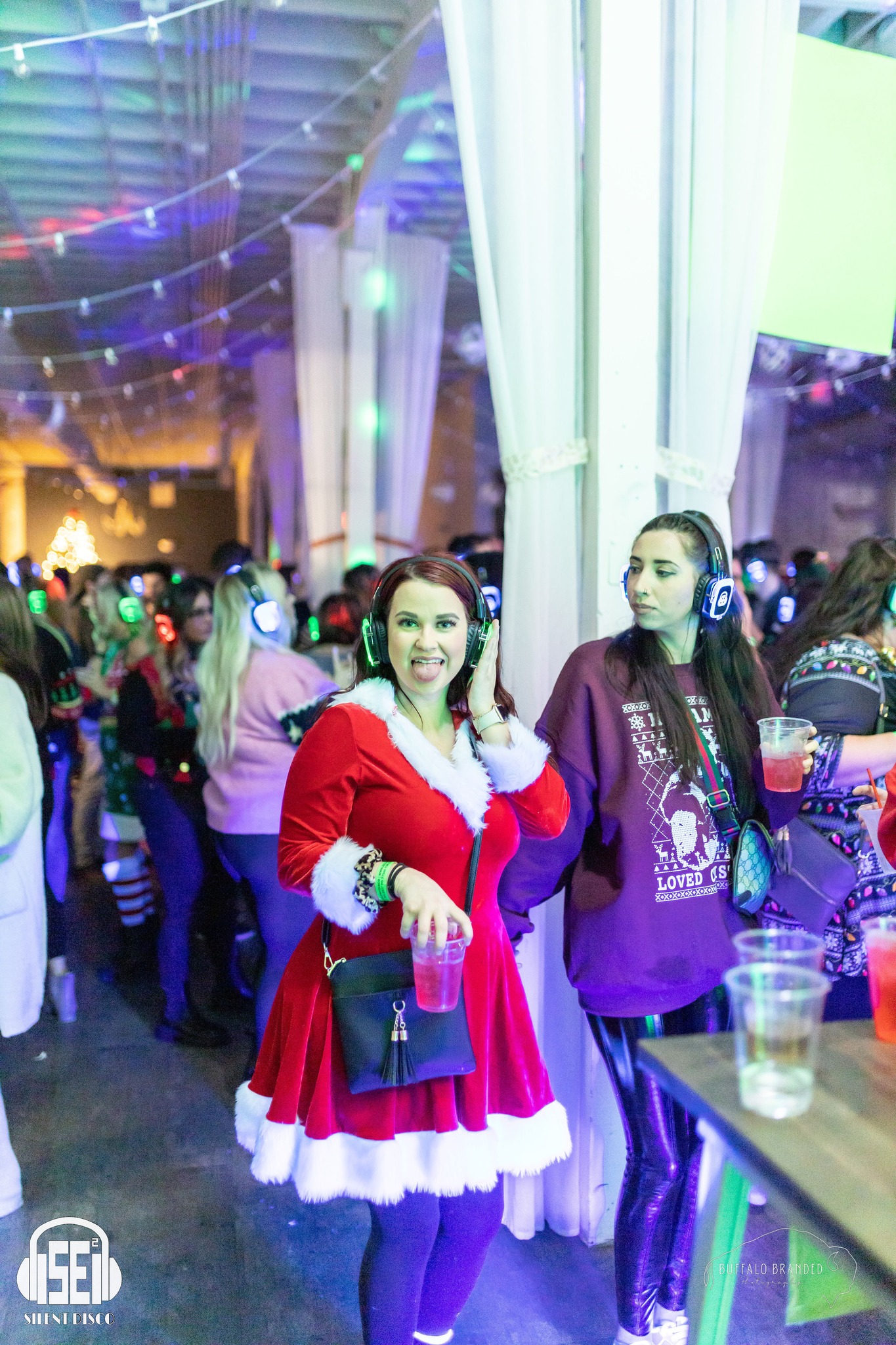 SE2 Silent Disco guests at Resurgence Brewing Company in Buffalo.