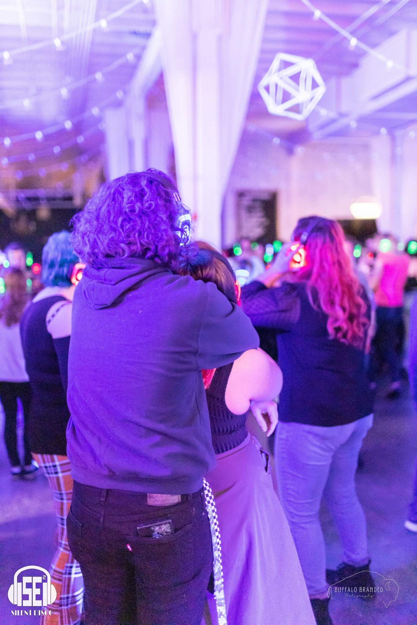 SE2 Silent Disco guests at Resurgence Brewing Company in Buffalo.