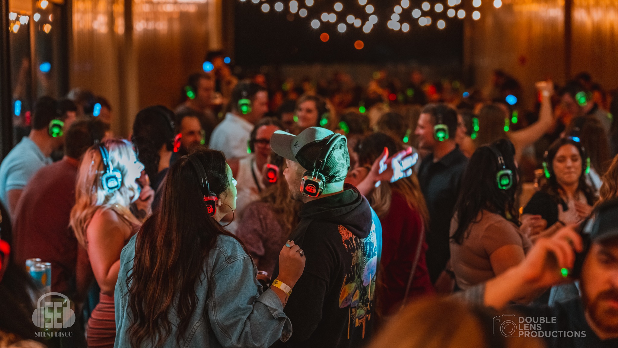 SE2 Silent Disco guests at Resurgence Brewing Company in Buffalo.