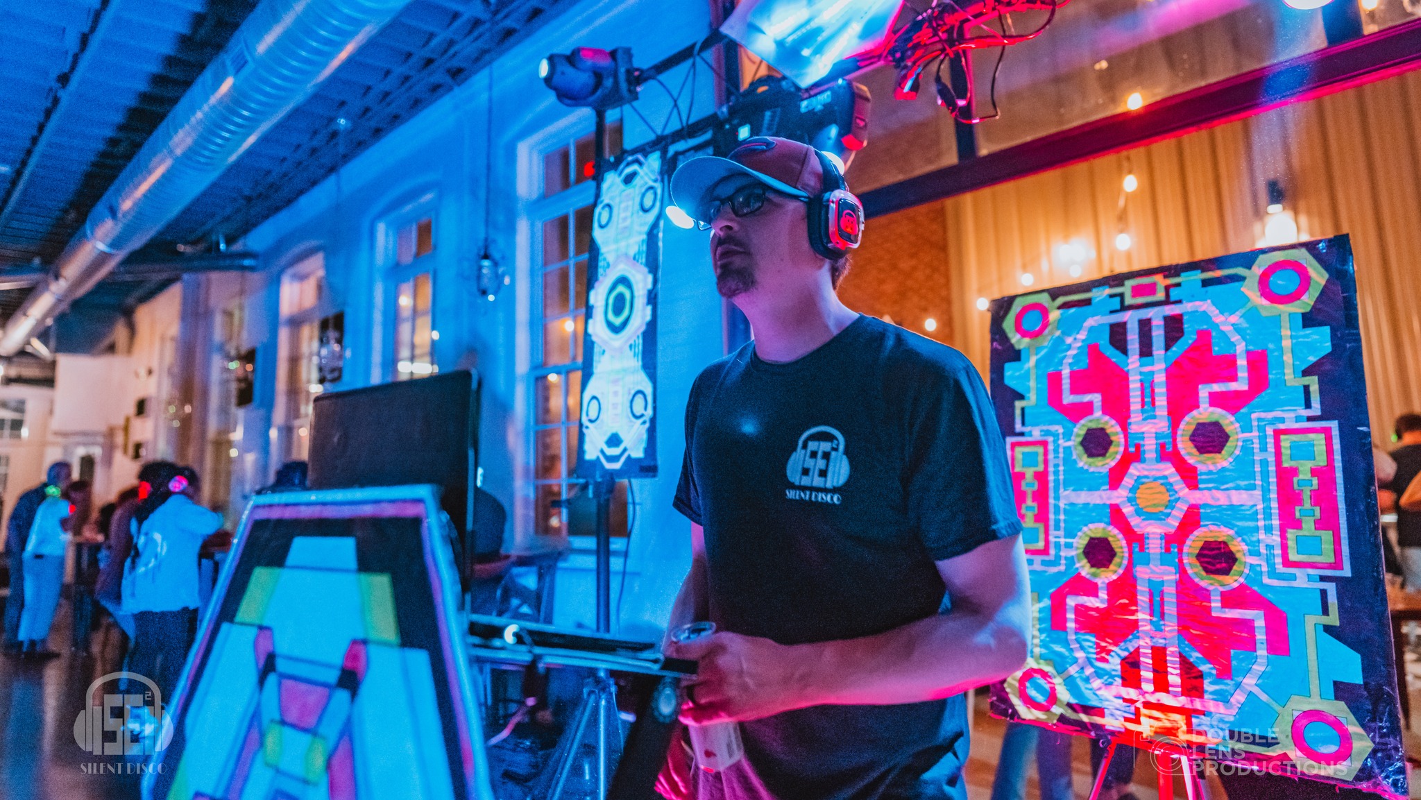 SE2 Silent Disco guests at Resurgence Brewing Company in Buffalo.