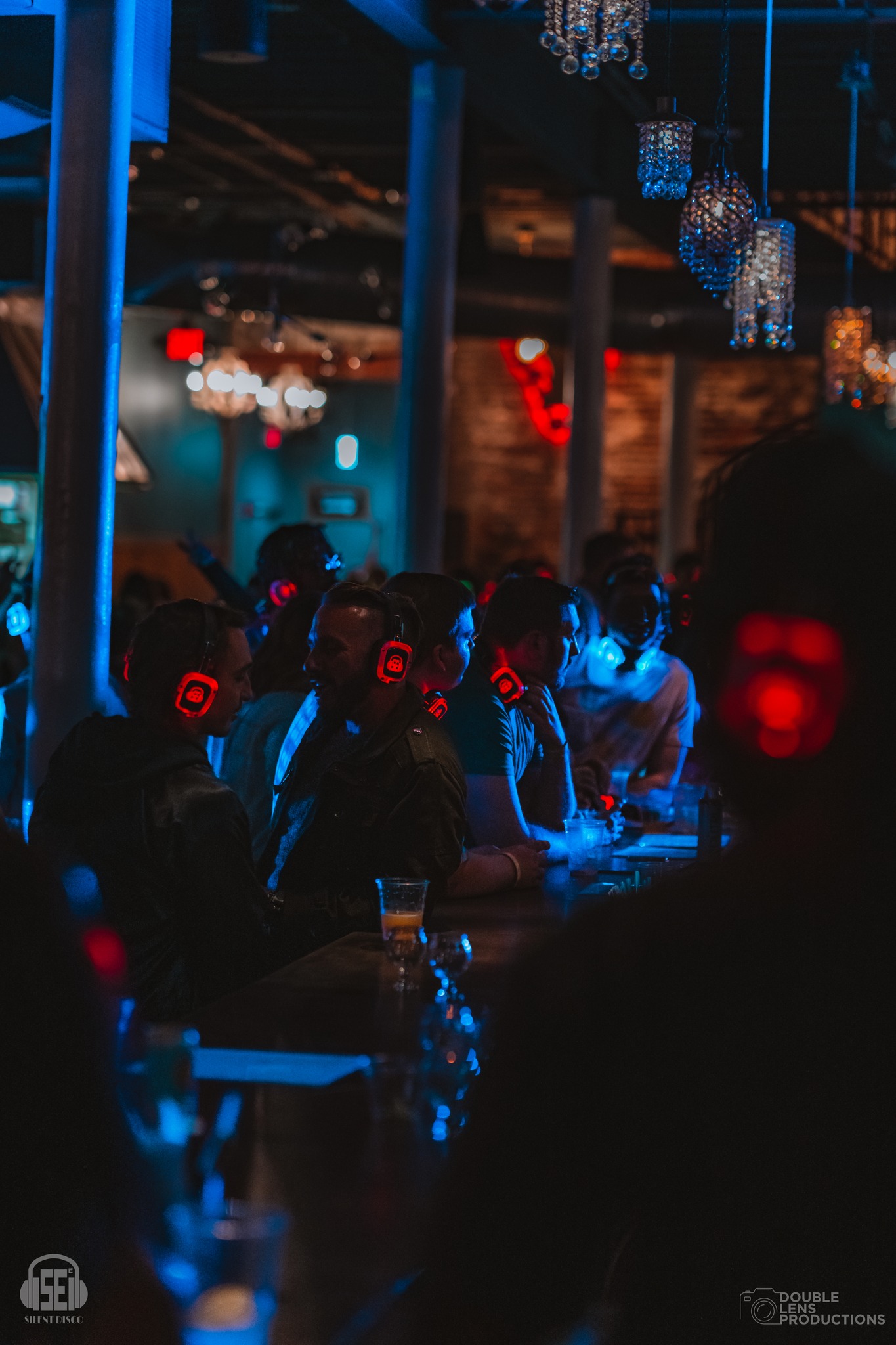 SE2 Silent Disco guests at Resurgence Brewing Company in Buffalo.