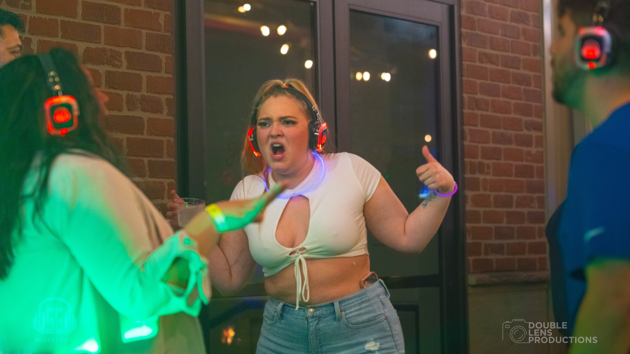 SE2 Silent Disco guests at Resurgence Brewing Company in Buffalo.