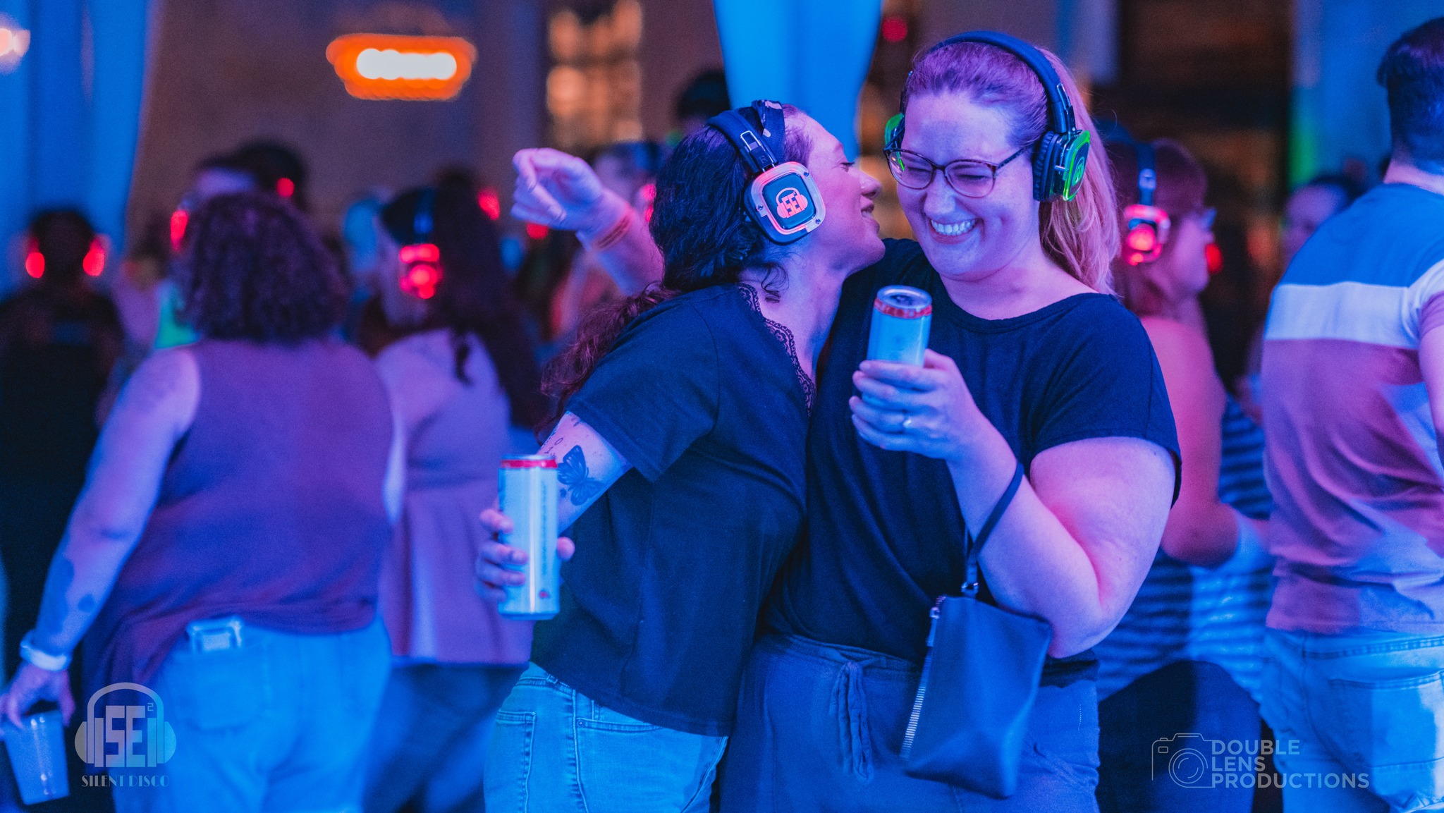 SE2 Silent Disco guests at Resurgence Brewing Company in Buffalo.