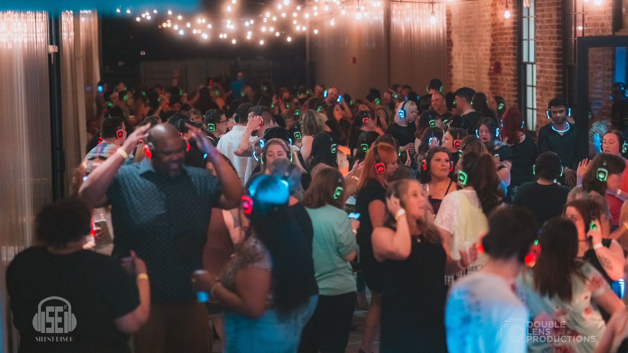 SE2 Silent Disco guests at Resurgence Brewing Company in Buffalo.
