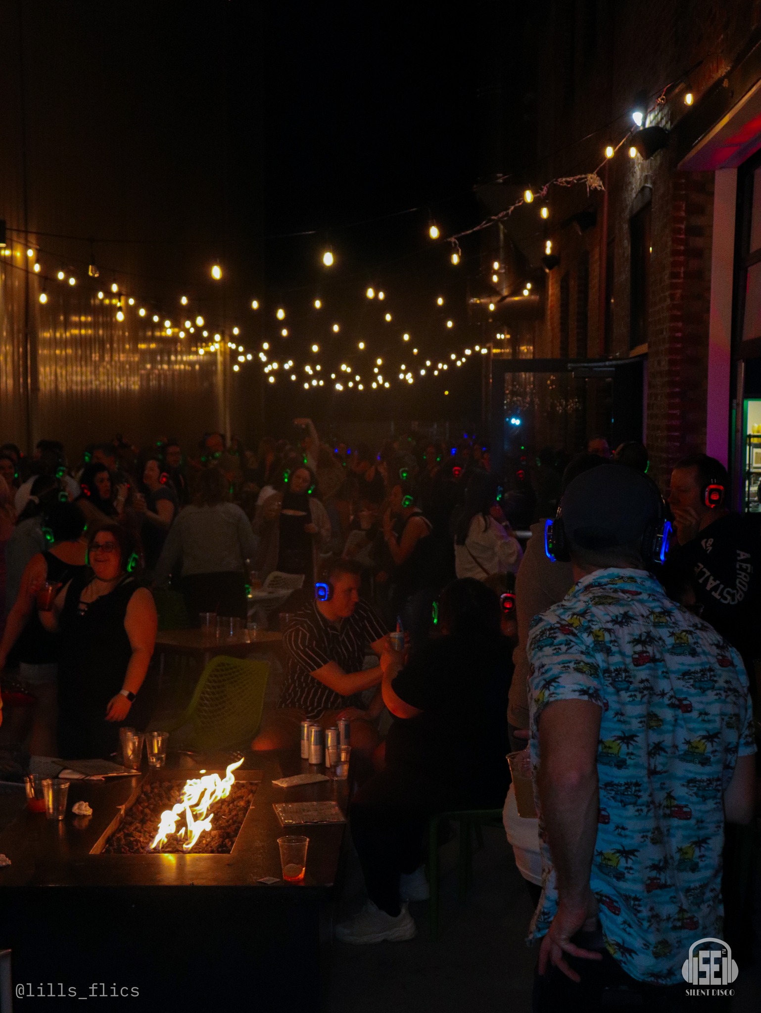 SE2 Silent Disco guests at Resurgence Brewing Company in Buffalo.