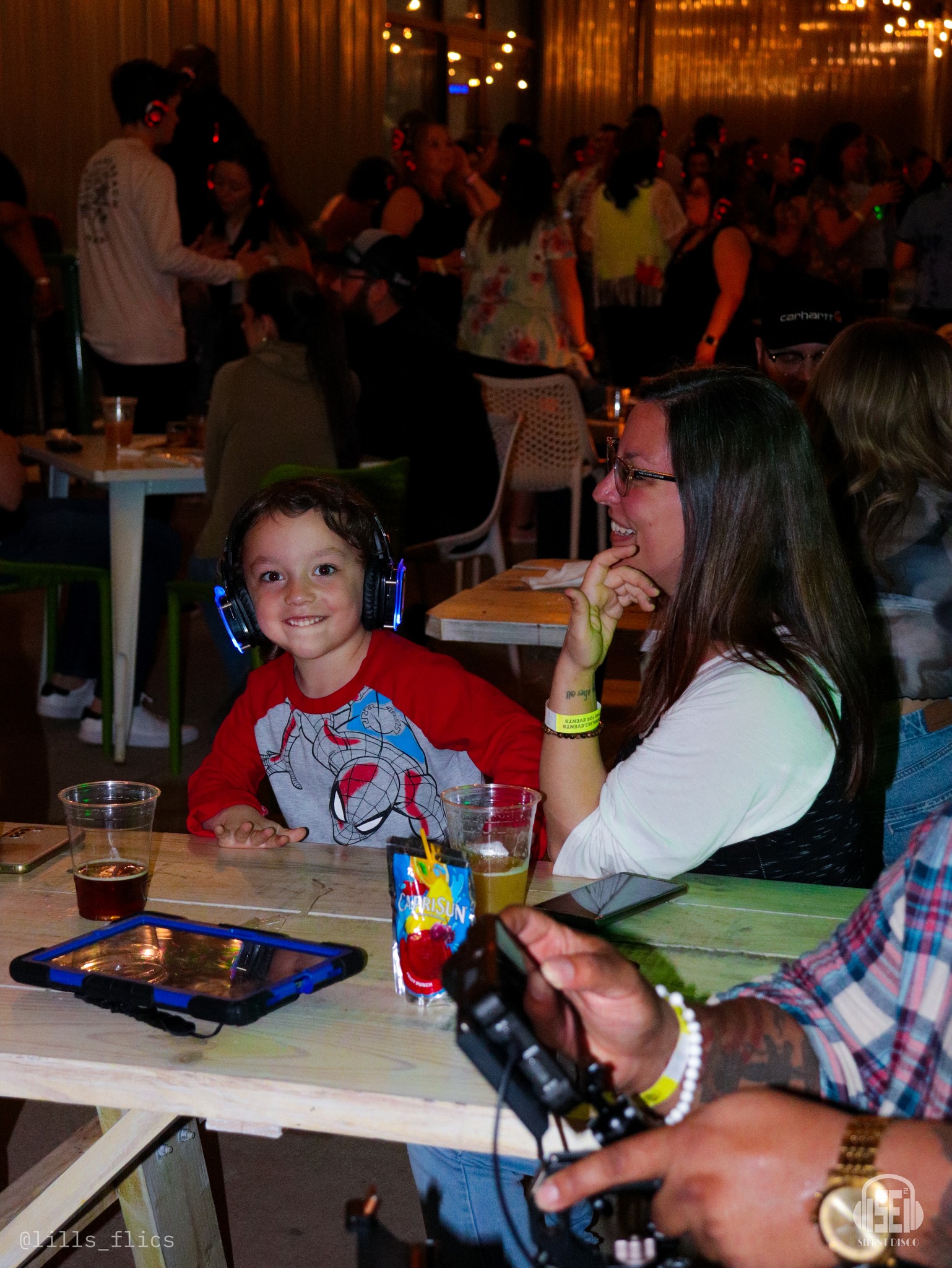 SE2 Silent Disco guests at Resurgence Brewing Company in Buffalo.