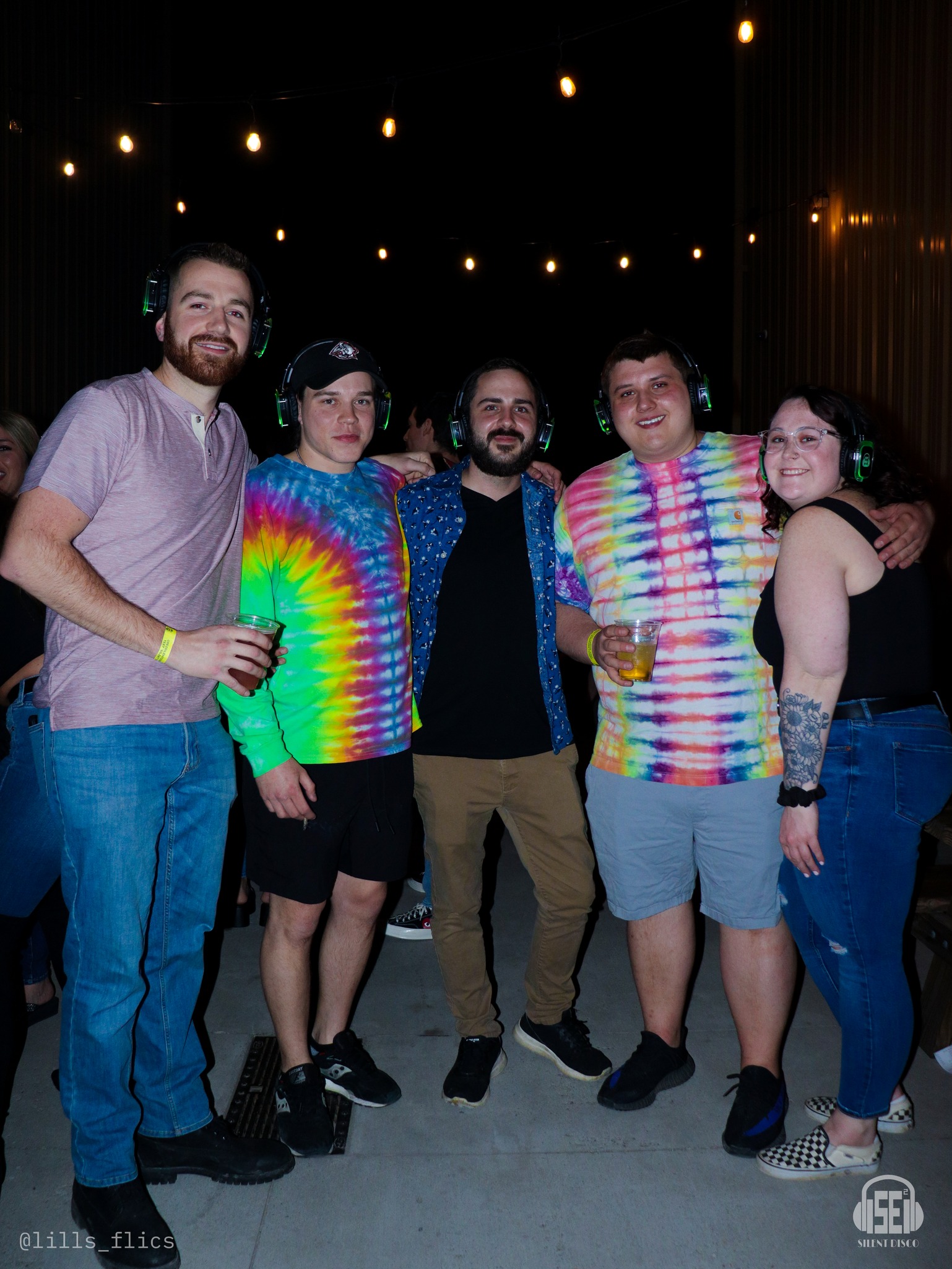 SE2 Silent Disco guests at Resurgence Brewing Company in Buffalo.