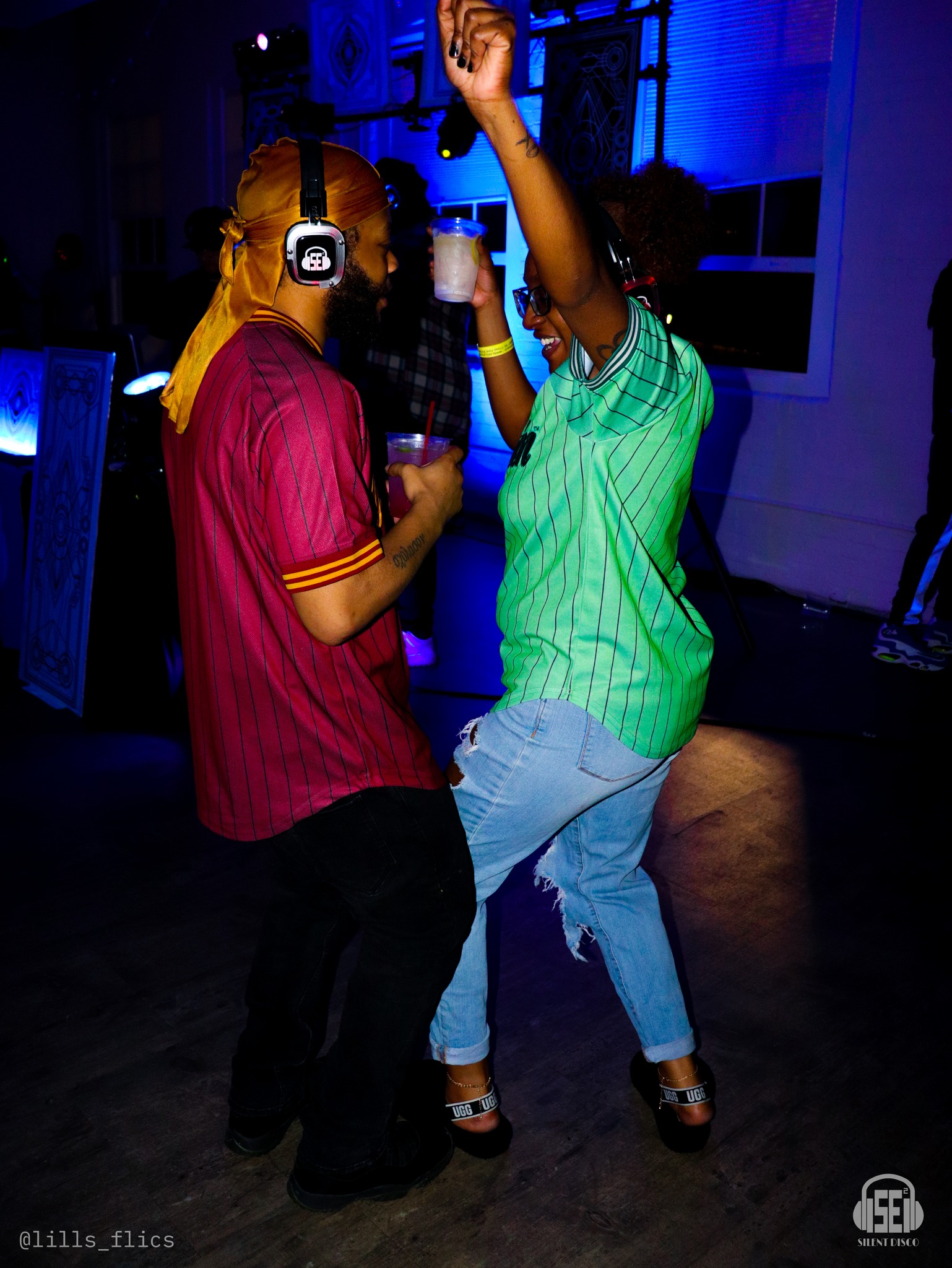 SE2 Silent Disco guests at Resurgence Brewing Company in Buffalo.