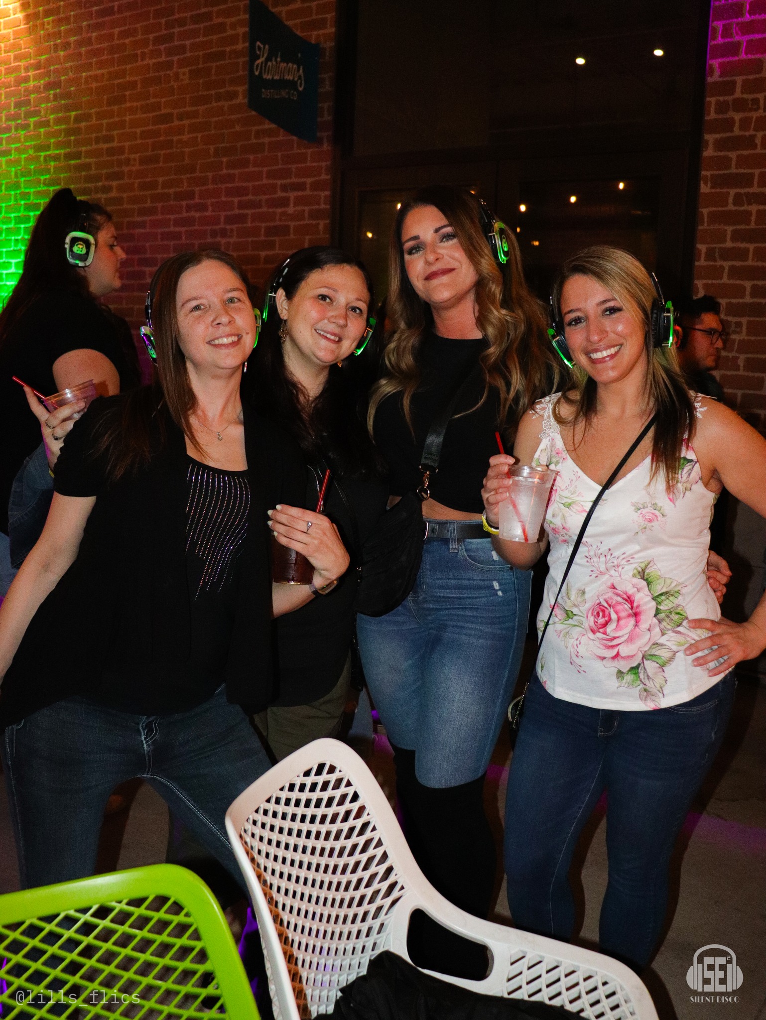 SE2 Silent Disco guests at Resurgence Brewing Company in Buffalo.