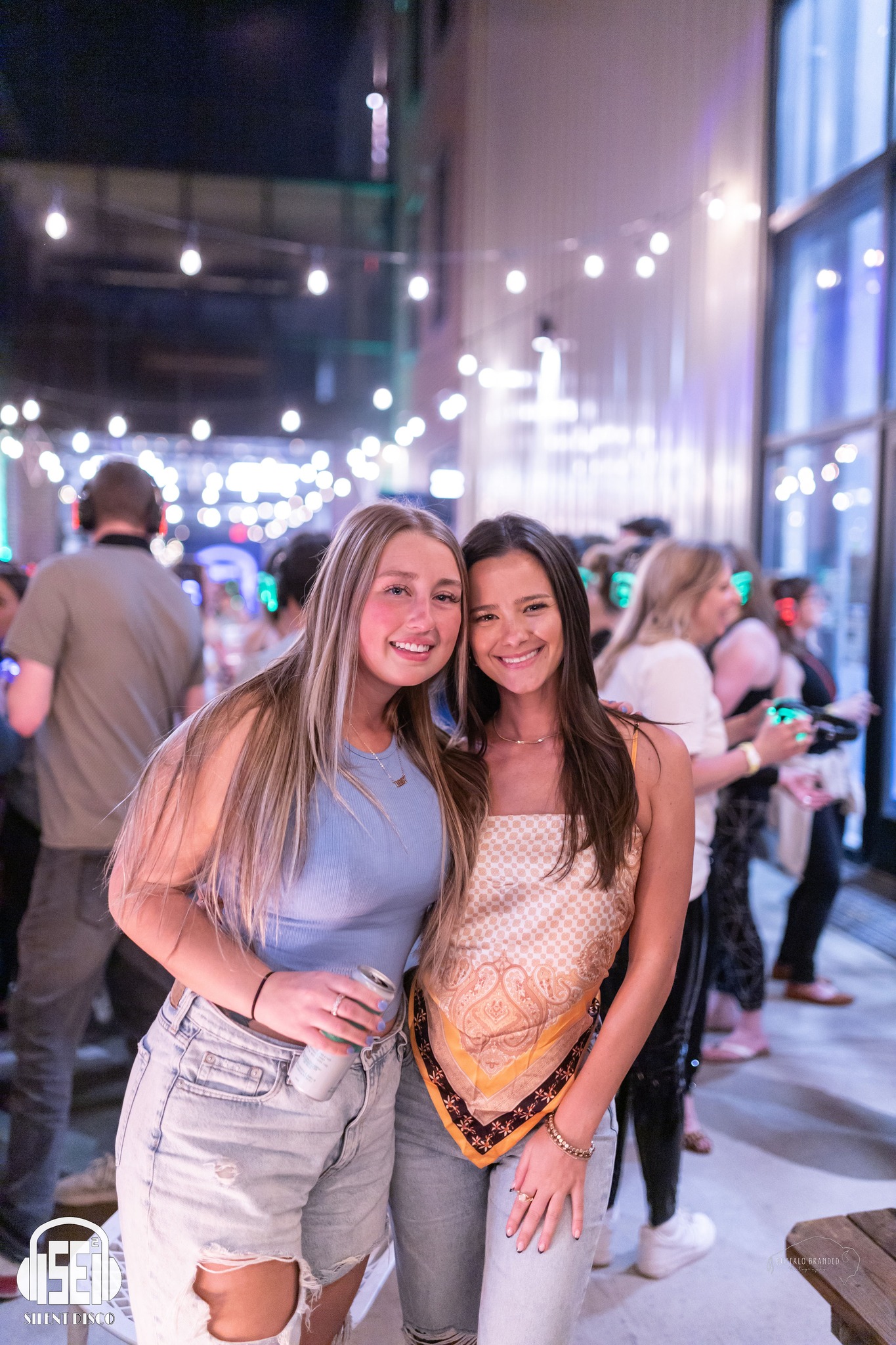 SE2 Silent Disco guests at Resurgence Brewing Company in Buffalo.