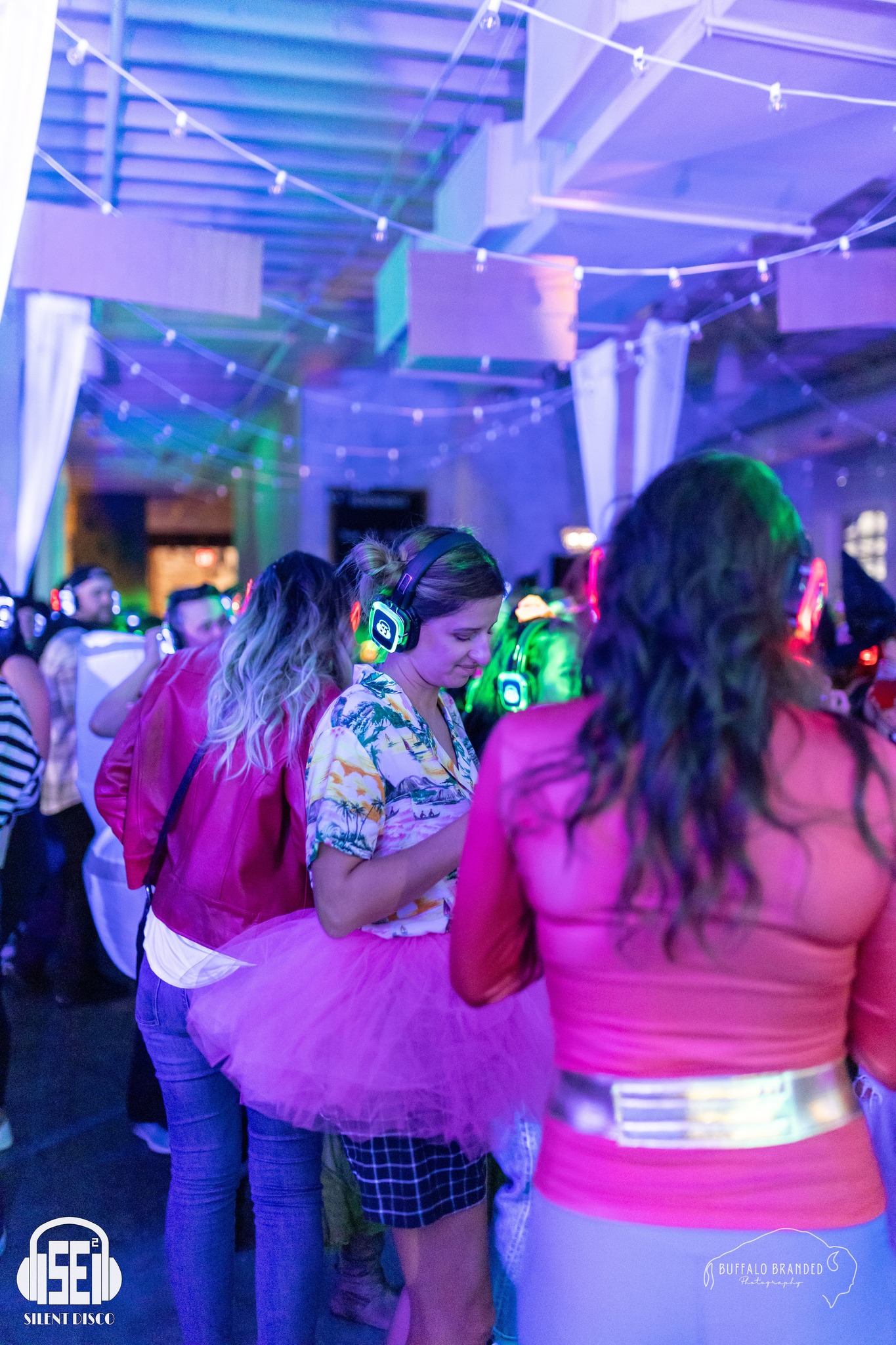 SE2 Silent Disco guests at Resurgence Brewing Company in Buffalo.