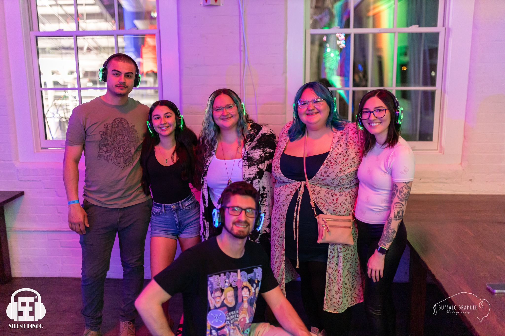 SE2 Silent Disco guests at Resurgence Brewing Company in Buffalo.
