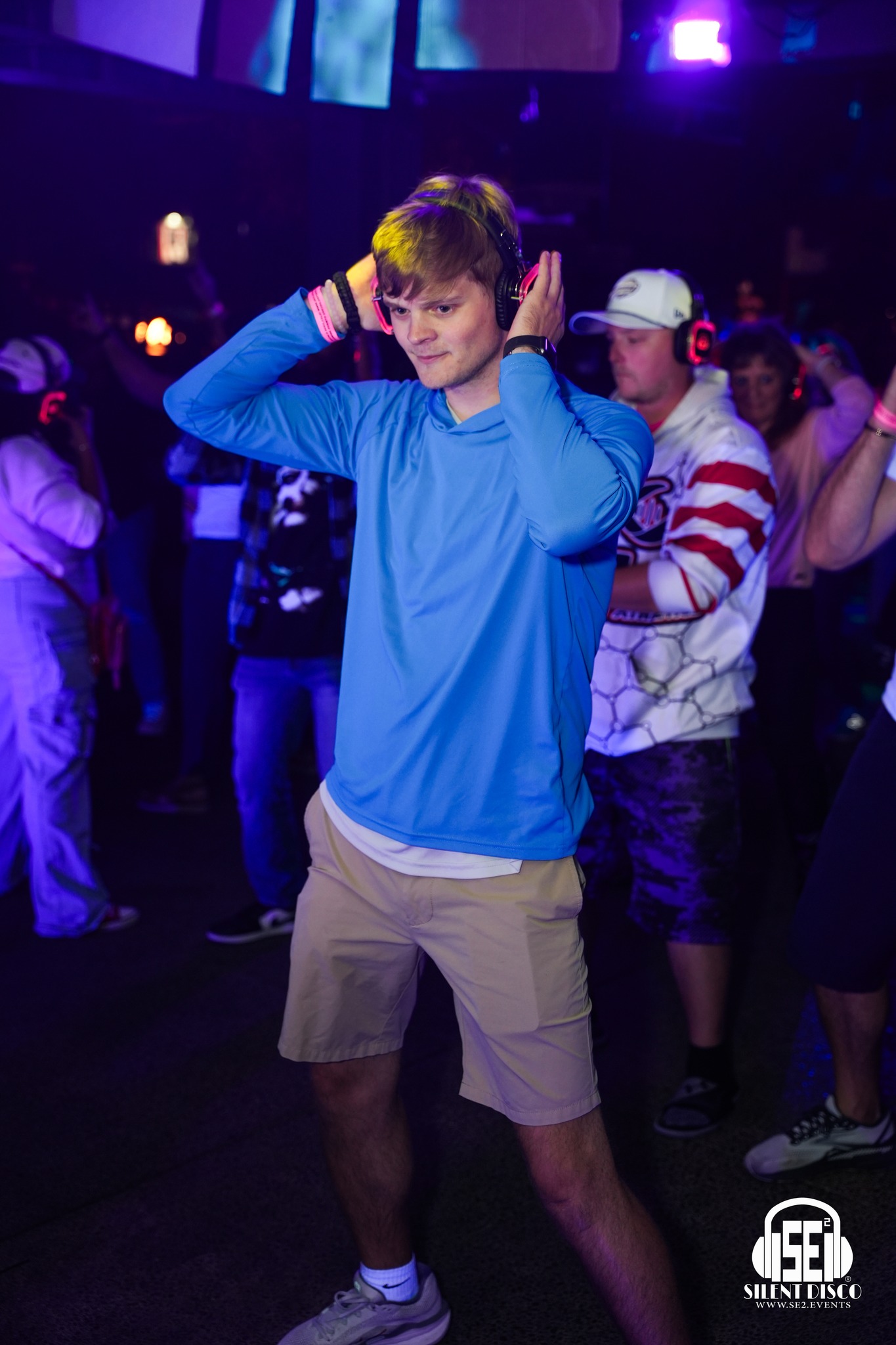 SE2 Silent Disco guests at Santora's in Williamsville.
