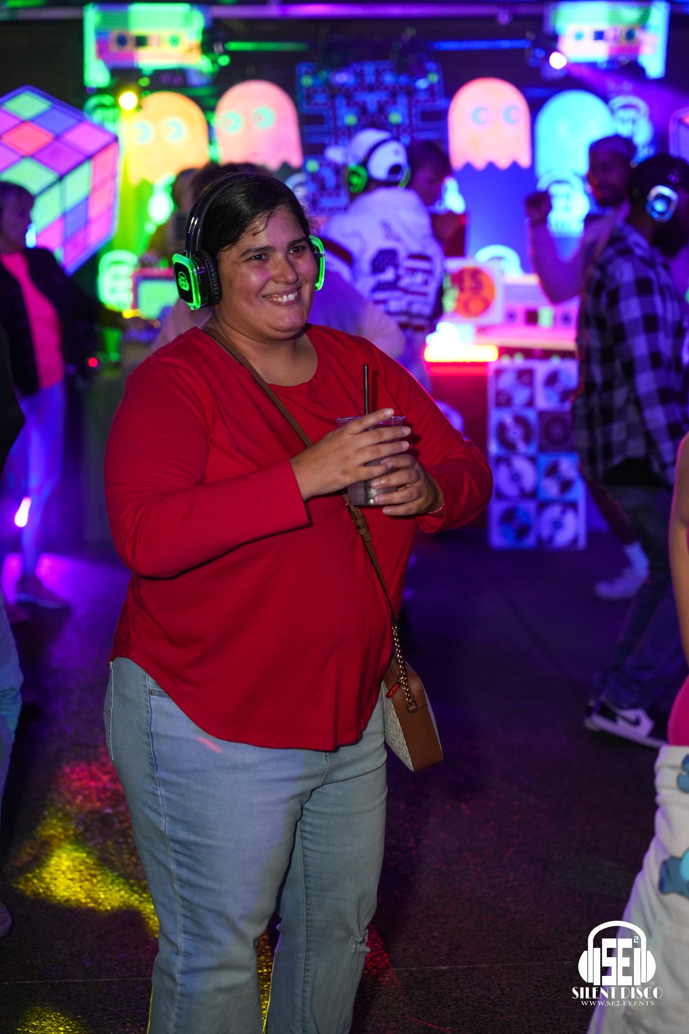SE2 Silent Disco guests at Santora's in Williamsville.