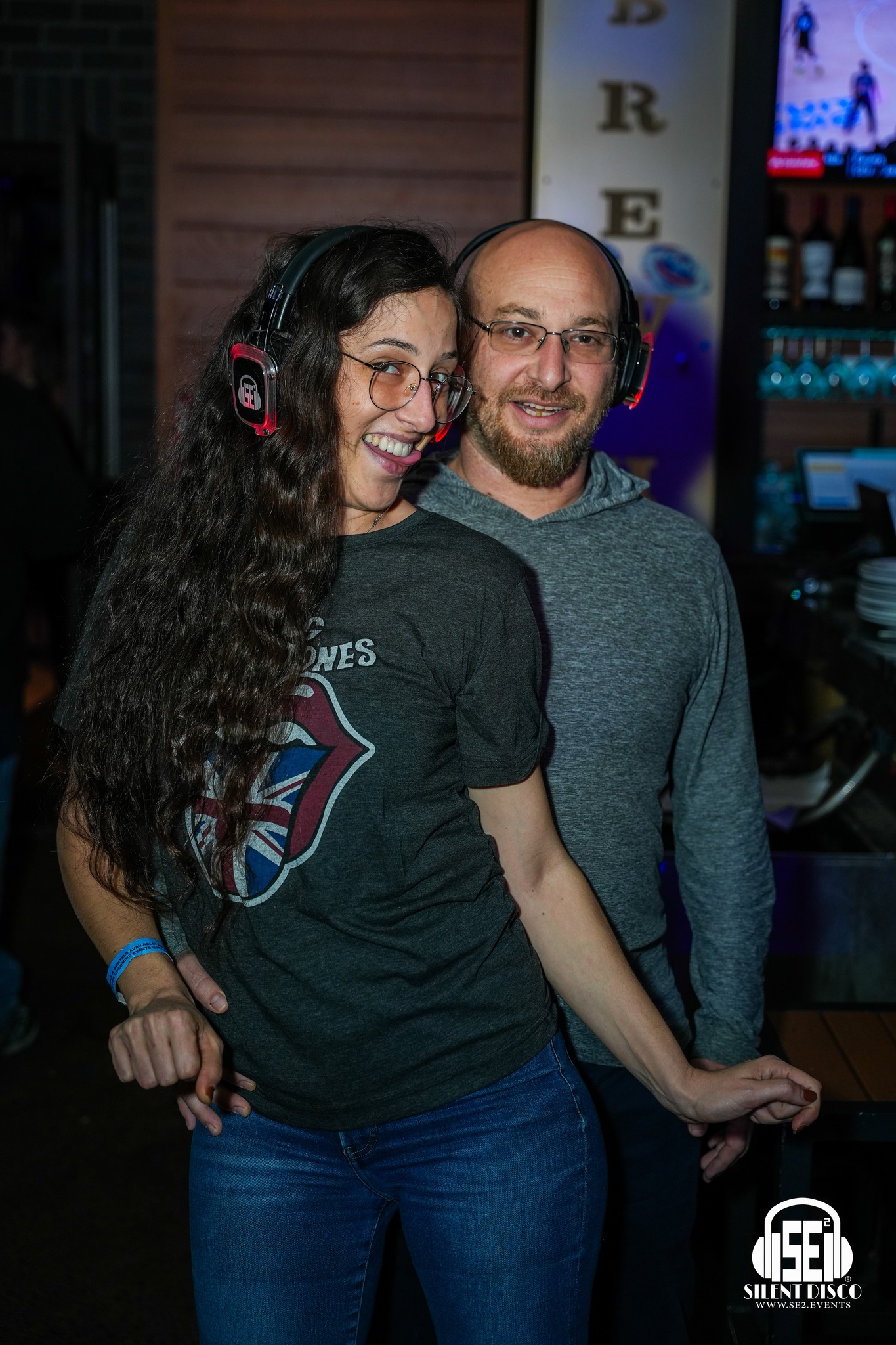 SE2 Silent Disco guests at Santora's in Williamsville.