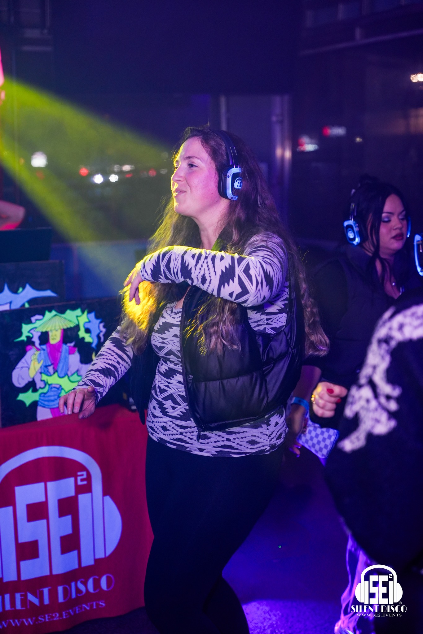 SE2 Silent Disco guests at Santora's in Williamsville.