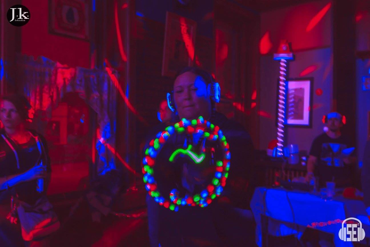 SE2 Silent Disco public event event photo from Silent Night Silent Disco.