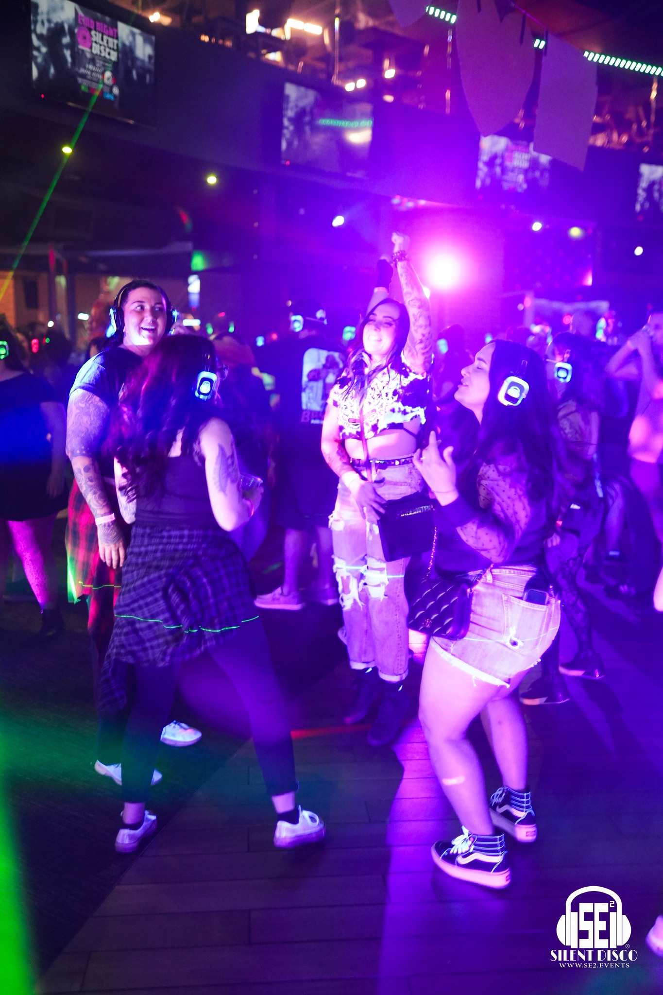 SE2 Silent Disco guests at Southern Tier Brewing Buffalo in Buffalo.